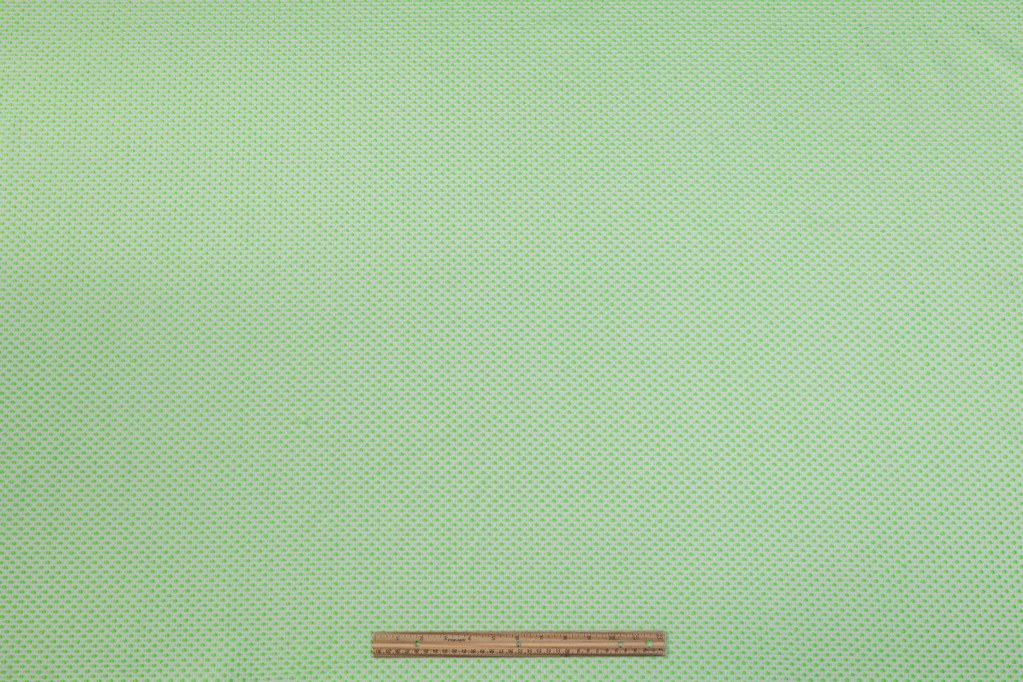Dotted Brocade - Green / White