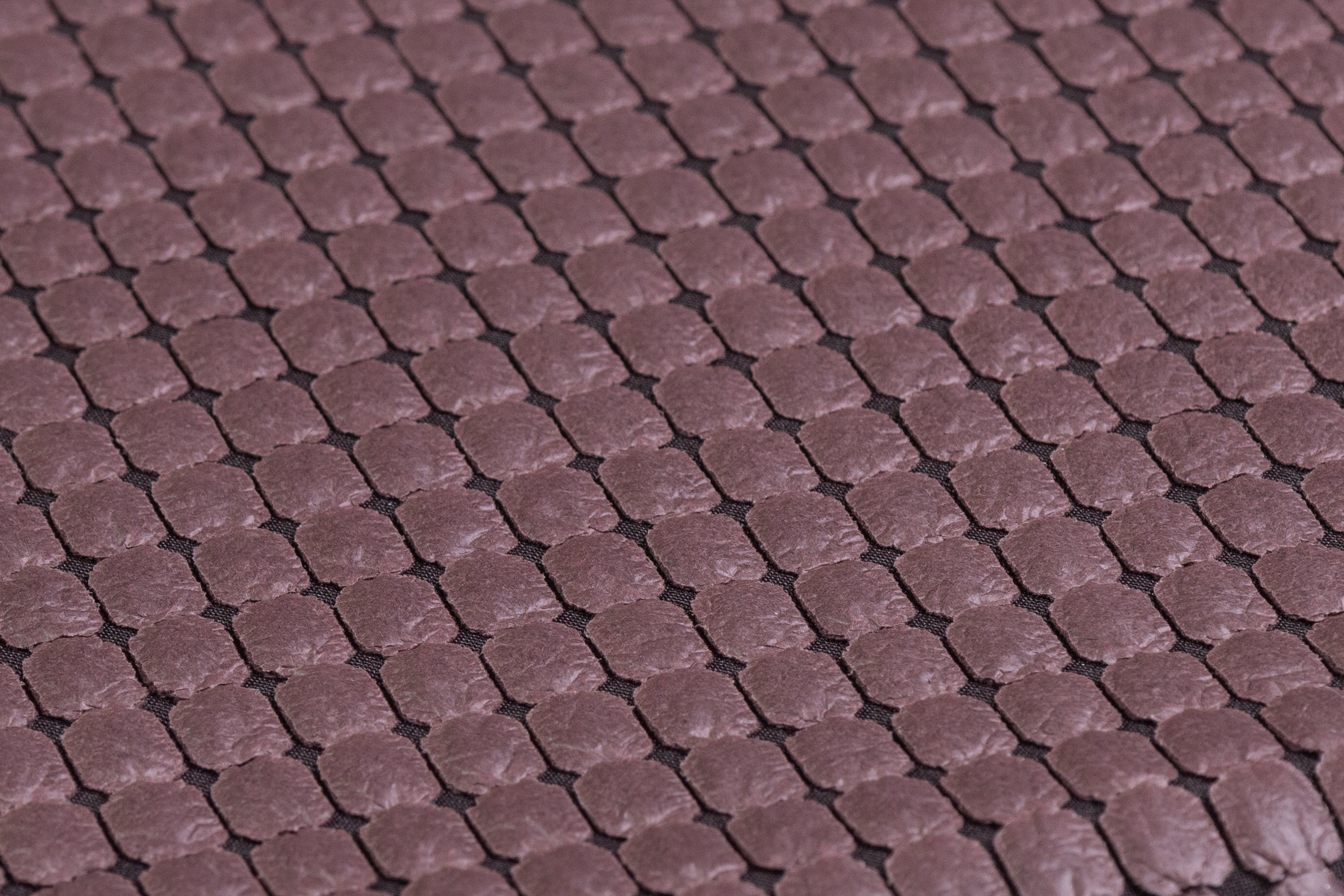 Italian Faux Leather - Muted Plum