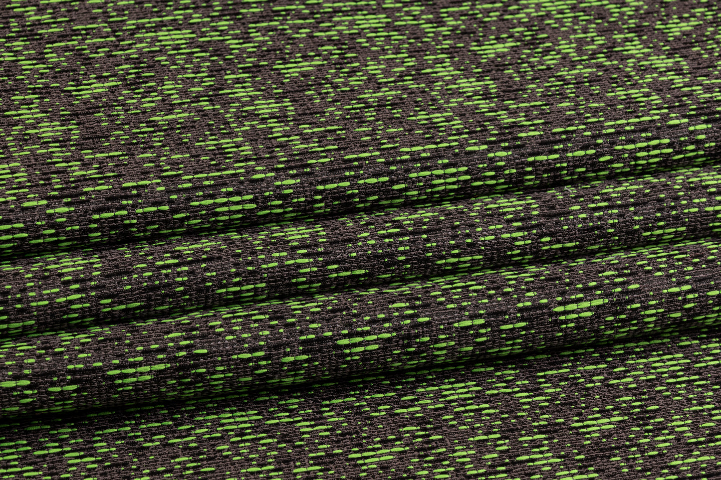 Metallic Brocade - Green and Gray