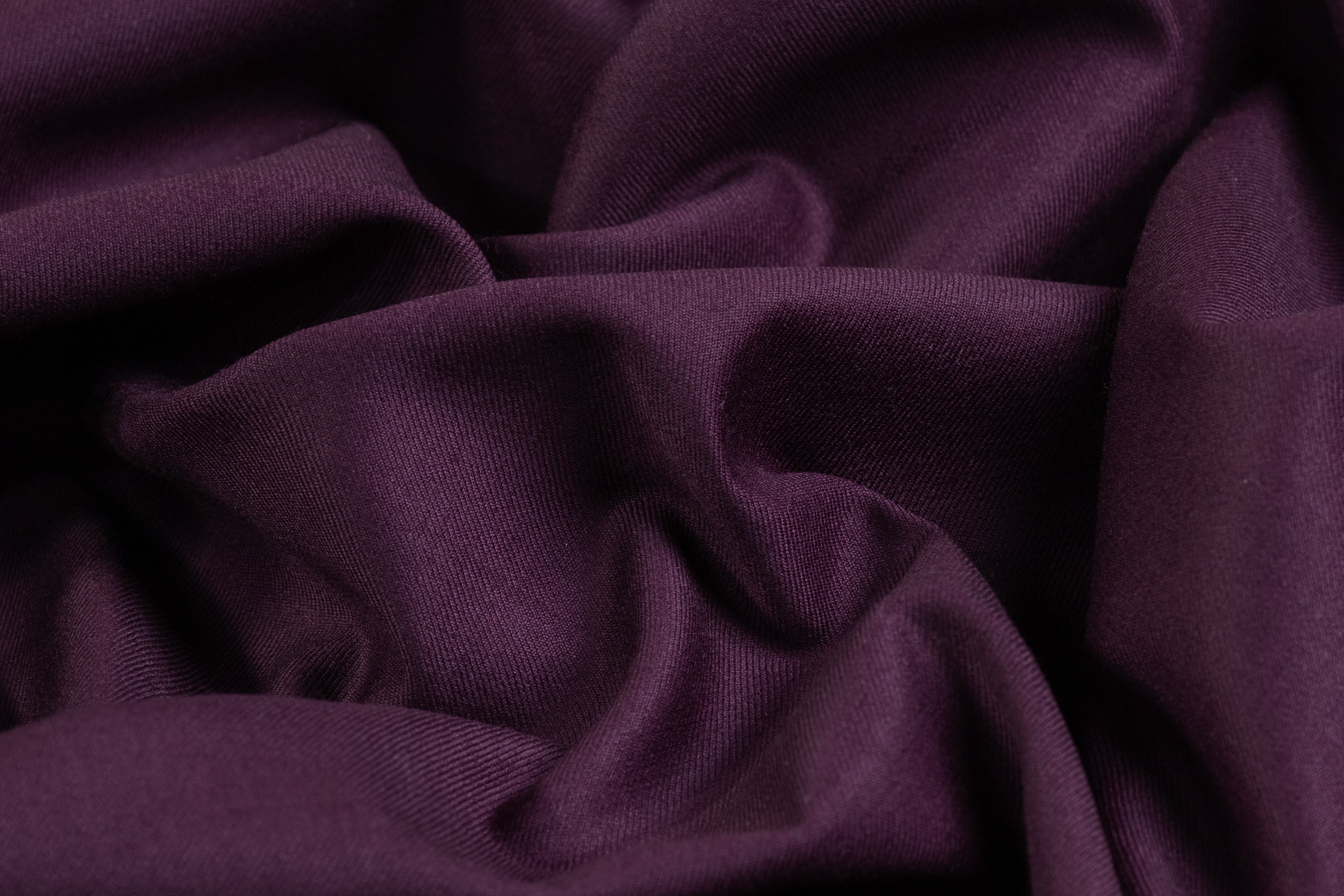 Ormezzano - Italian Wool Suiting - Plum