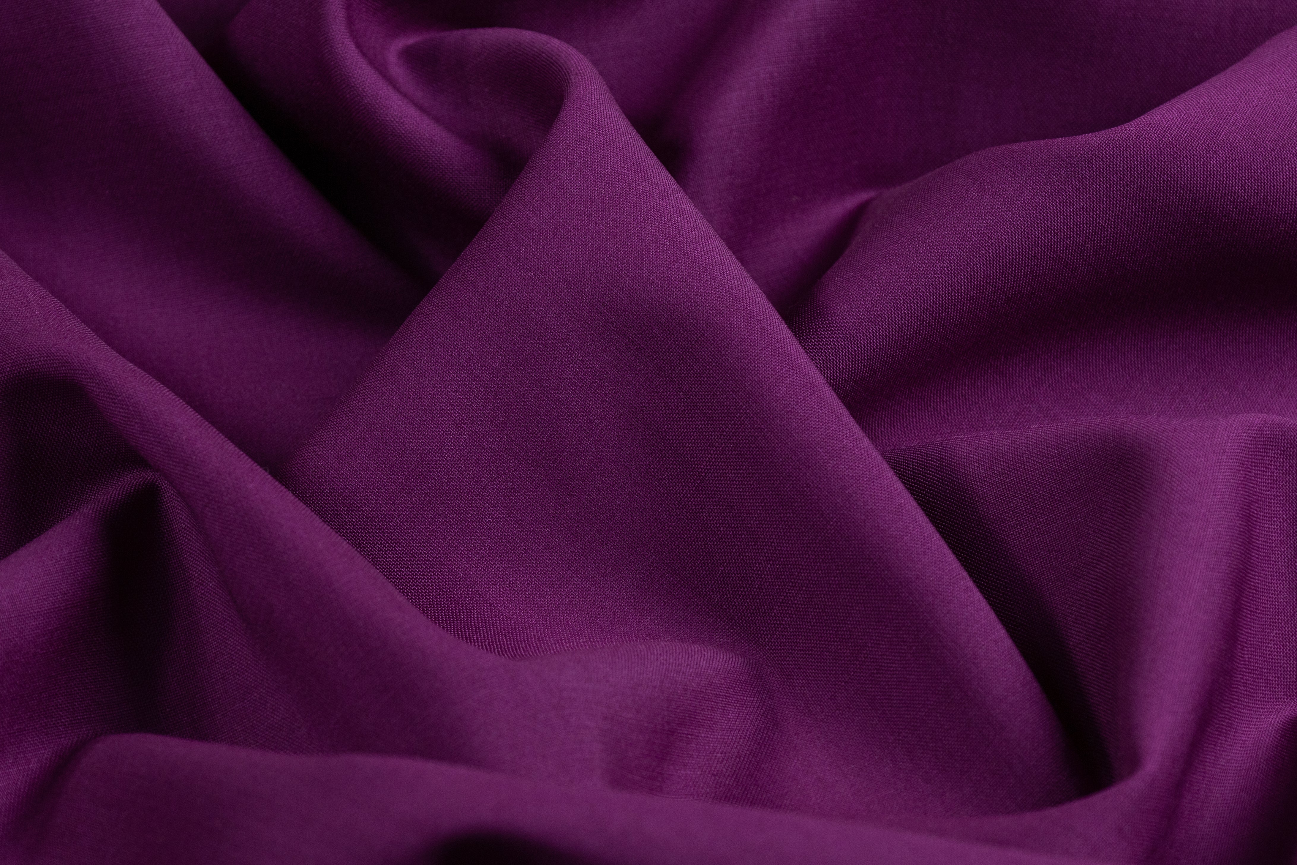 Cerruti - Kinair Wool and Mohair Suiting - Plum