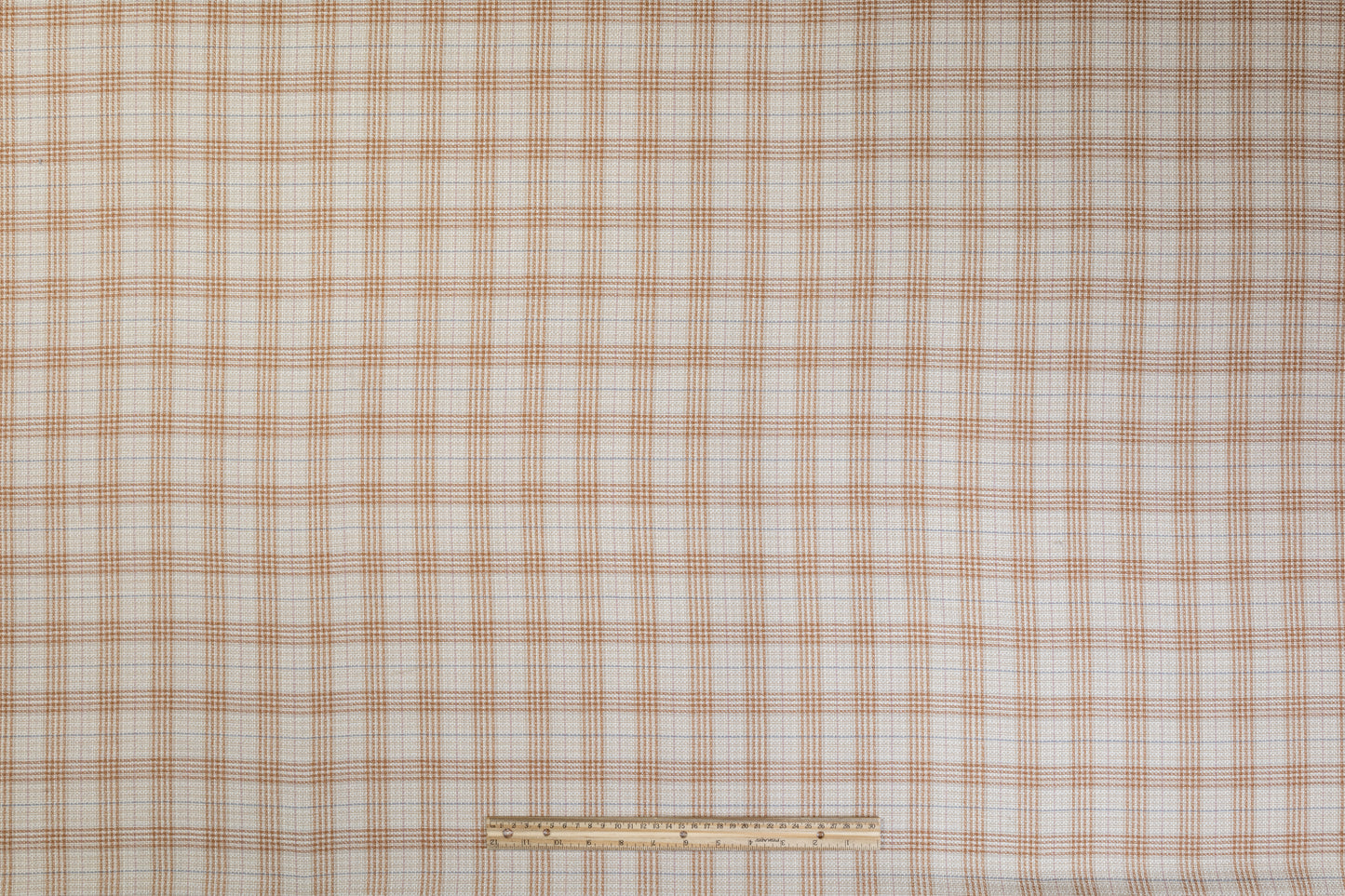 Loro Piana - Plaid Italian Silk and Wool Suiting - Tan