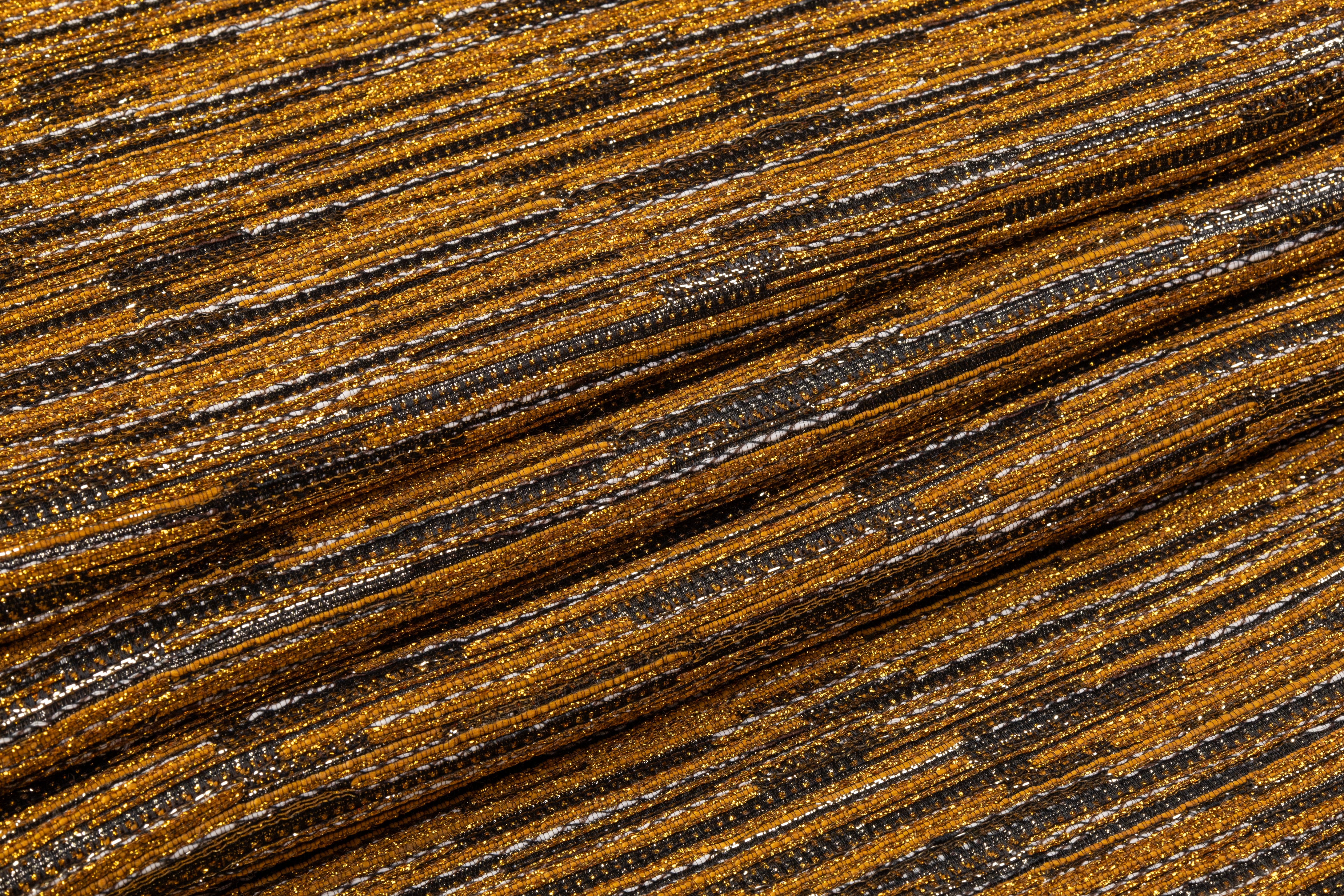 French Metallic Brocade - Gold