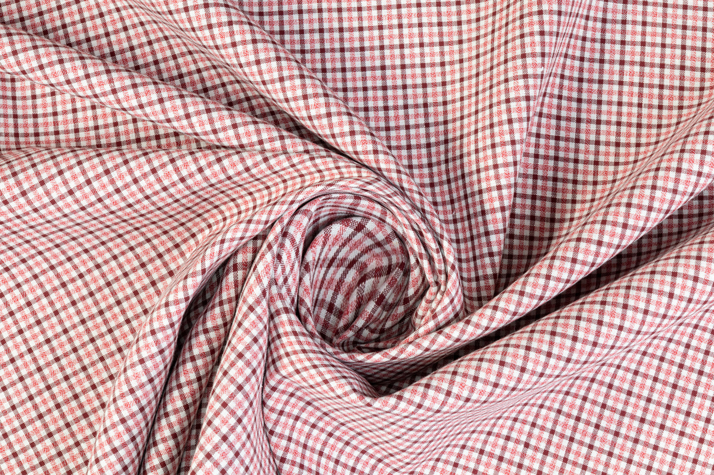 Piacenza - Double Faced Italian Wool - Pink and Eggplant