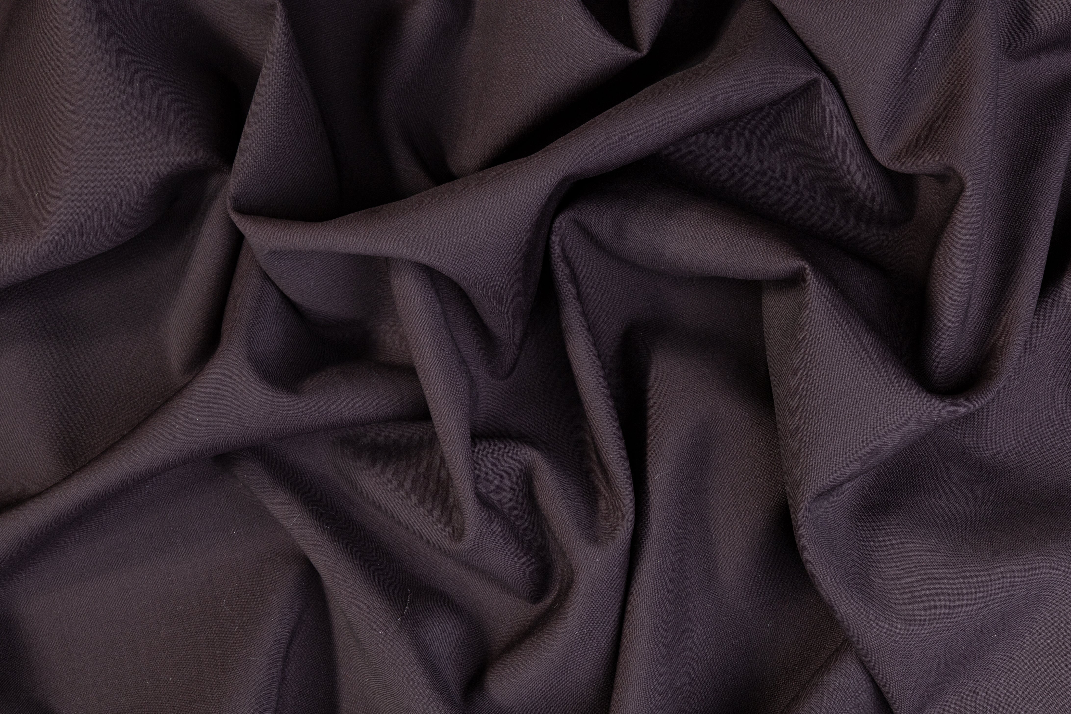 Piacenza - Double Faced Italian Wool - Pink and Eggplant