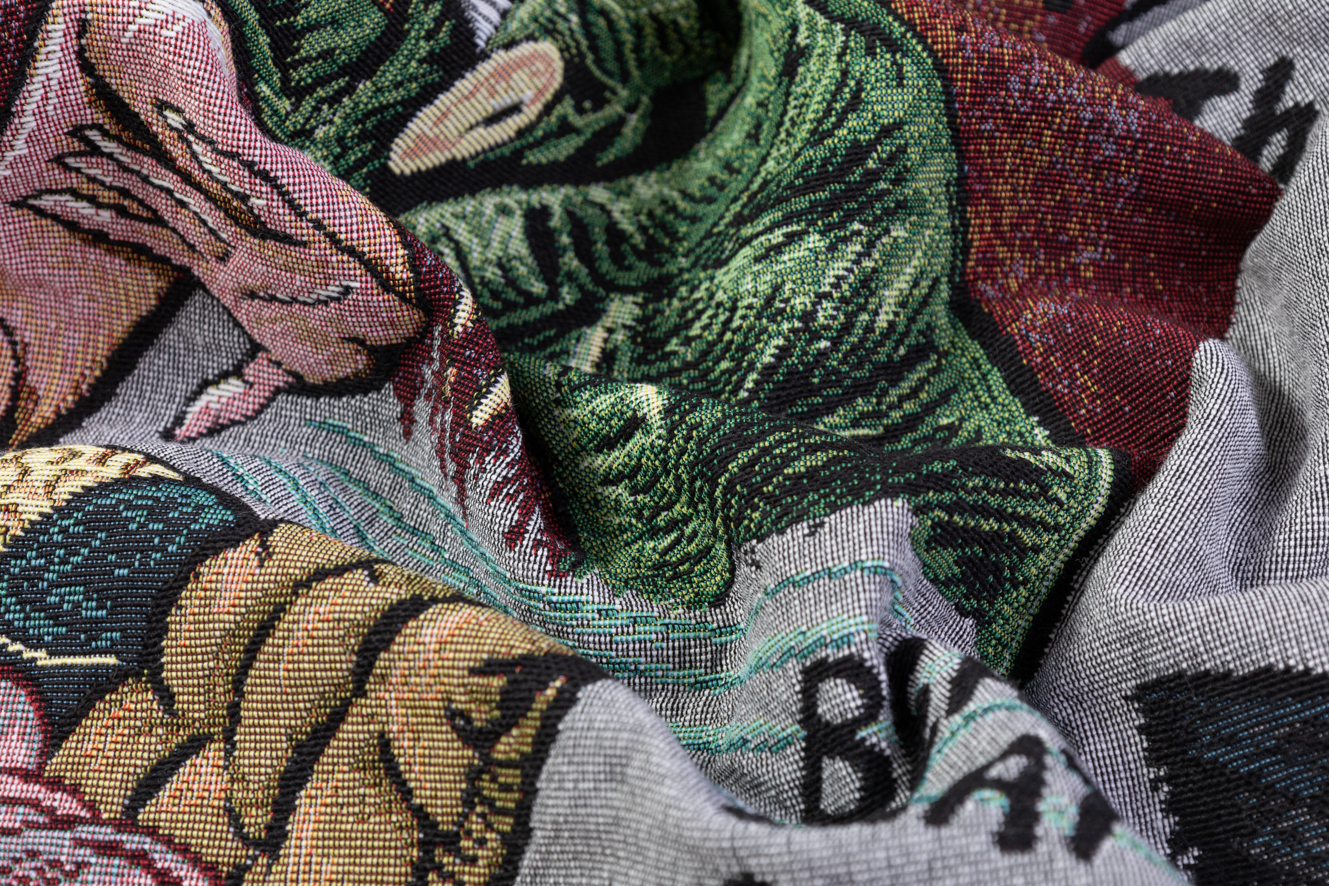 Pulp Horror Italian Tapestry Style Brocade