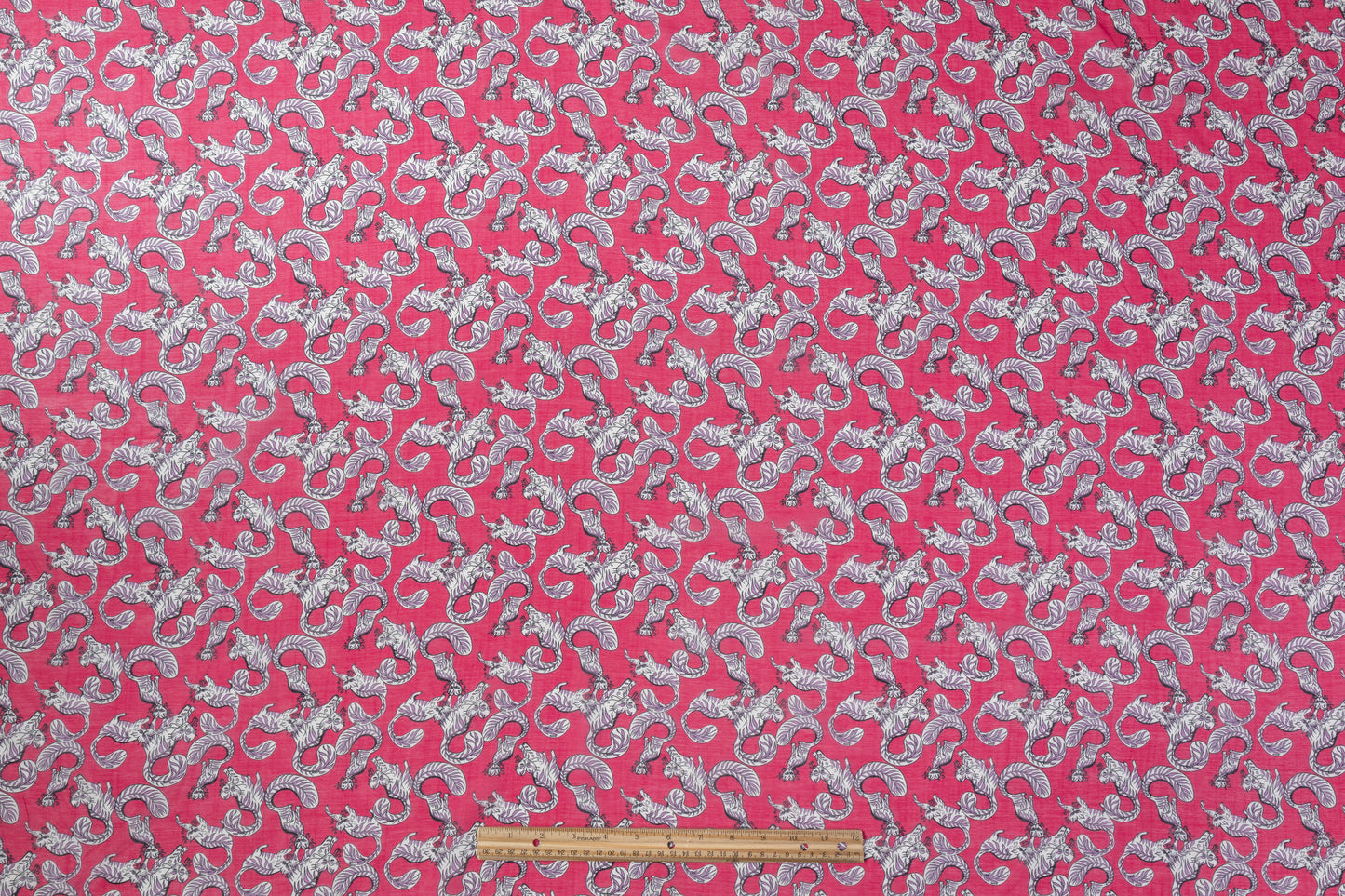 Valentino - Italian Silk Cotton Voile - Raspberry Pink
