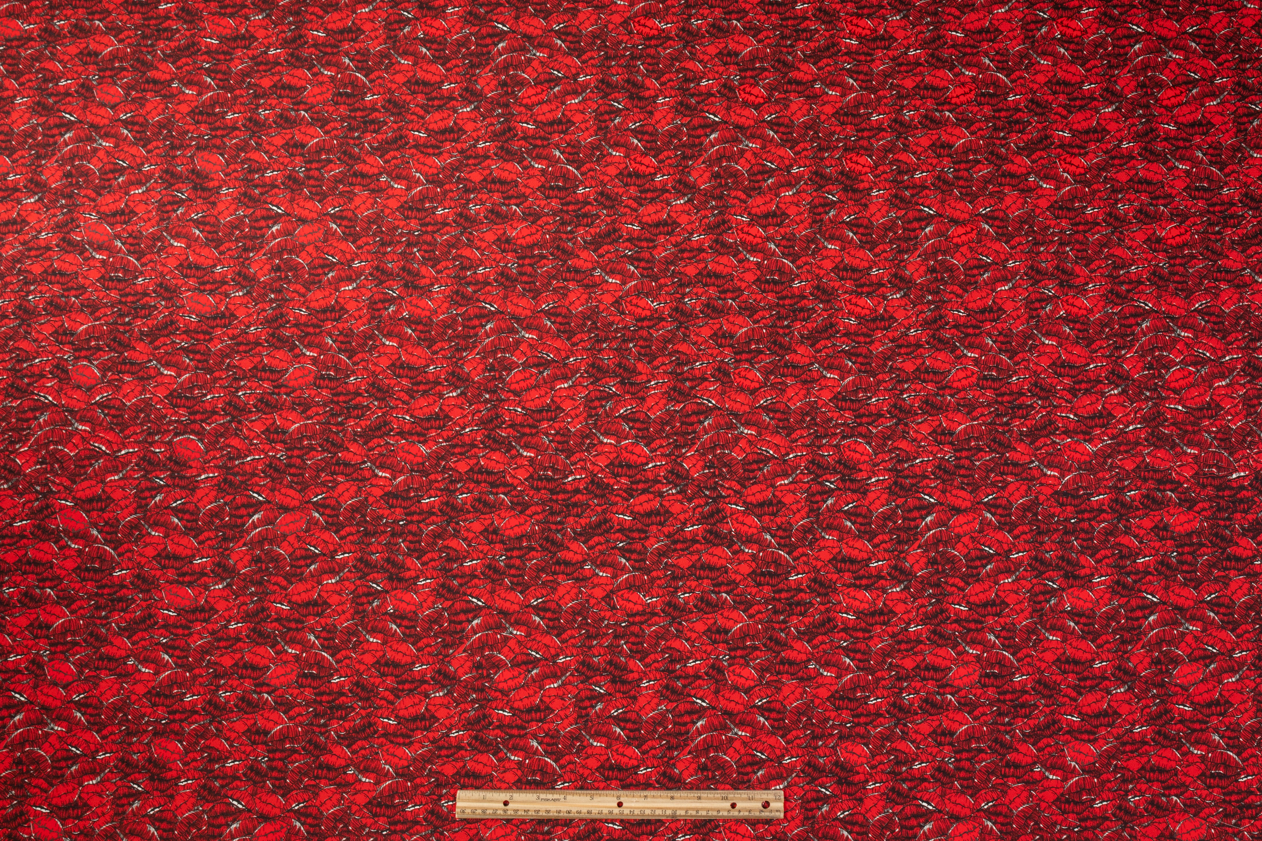 Valentino - Italian Silk and Wool Twill - Red