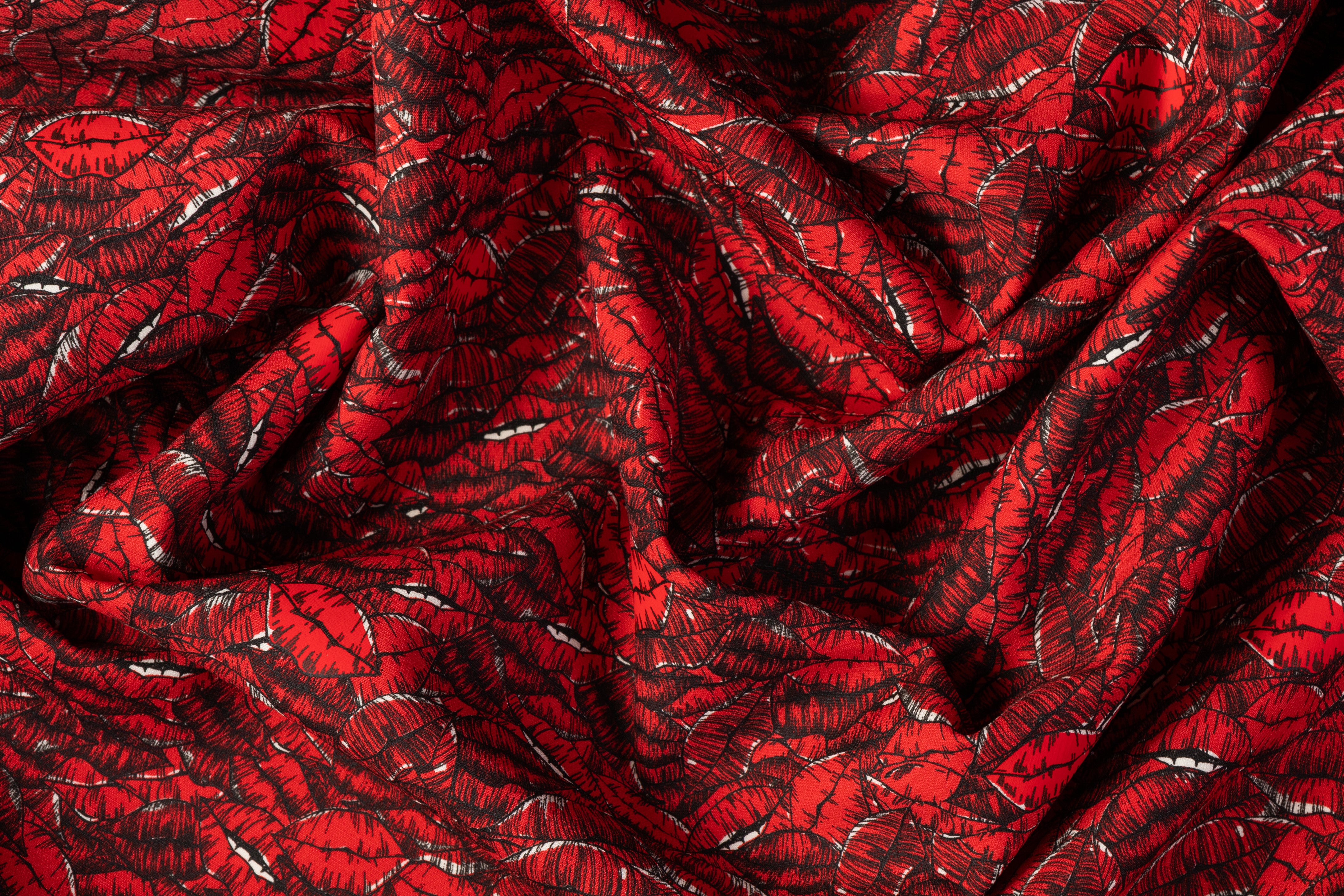 Valentino - Italian Silk and Wool Twill - Red