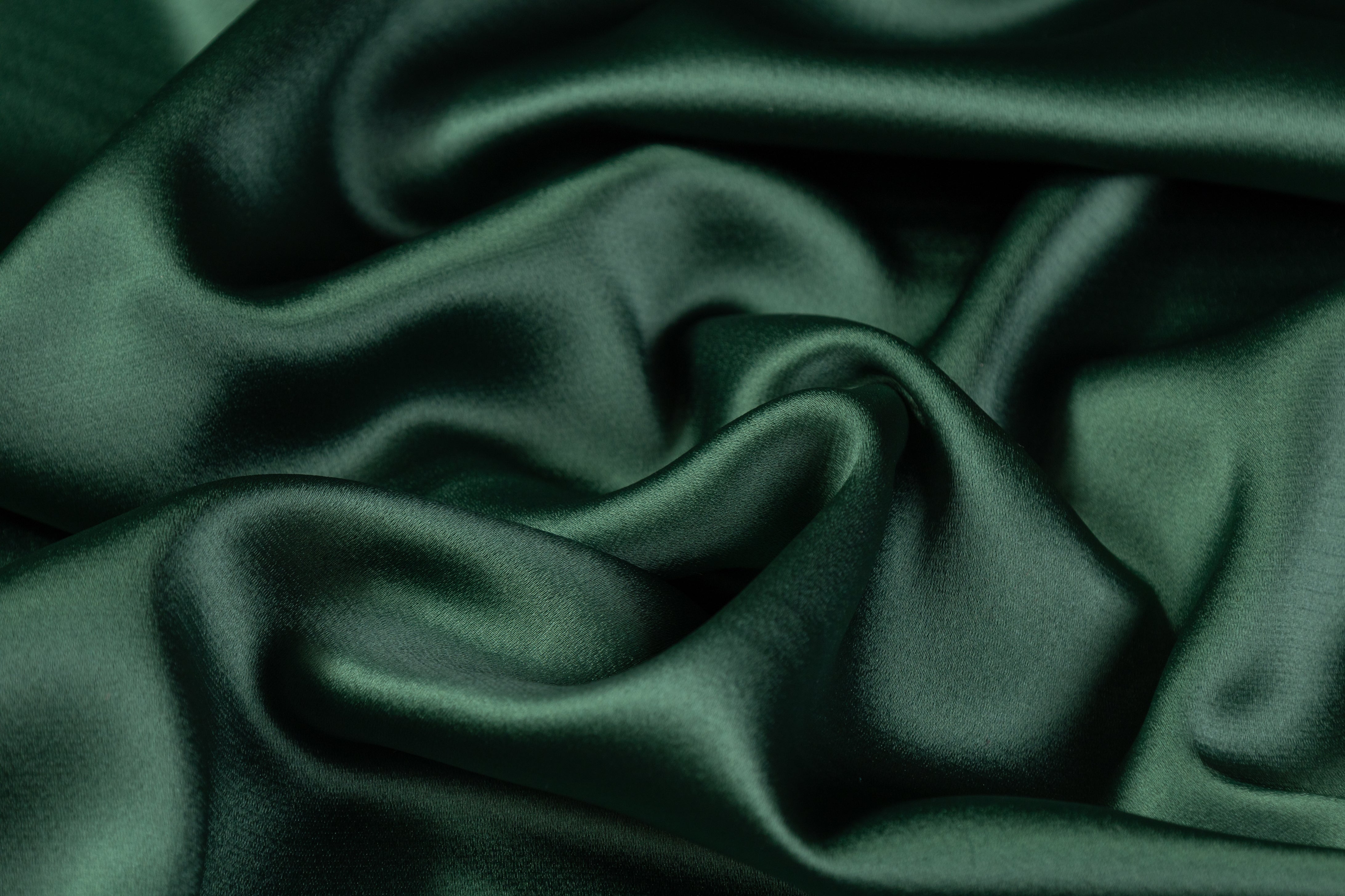 Luxe Italian Satin - Green