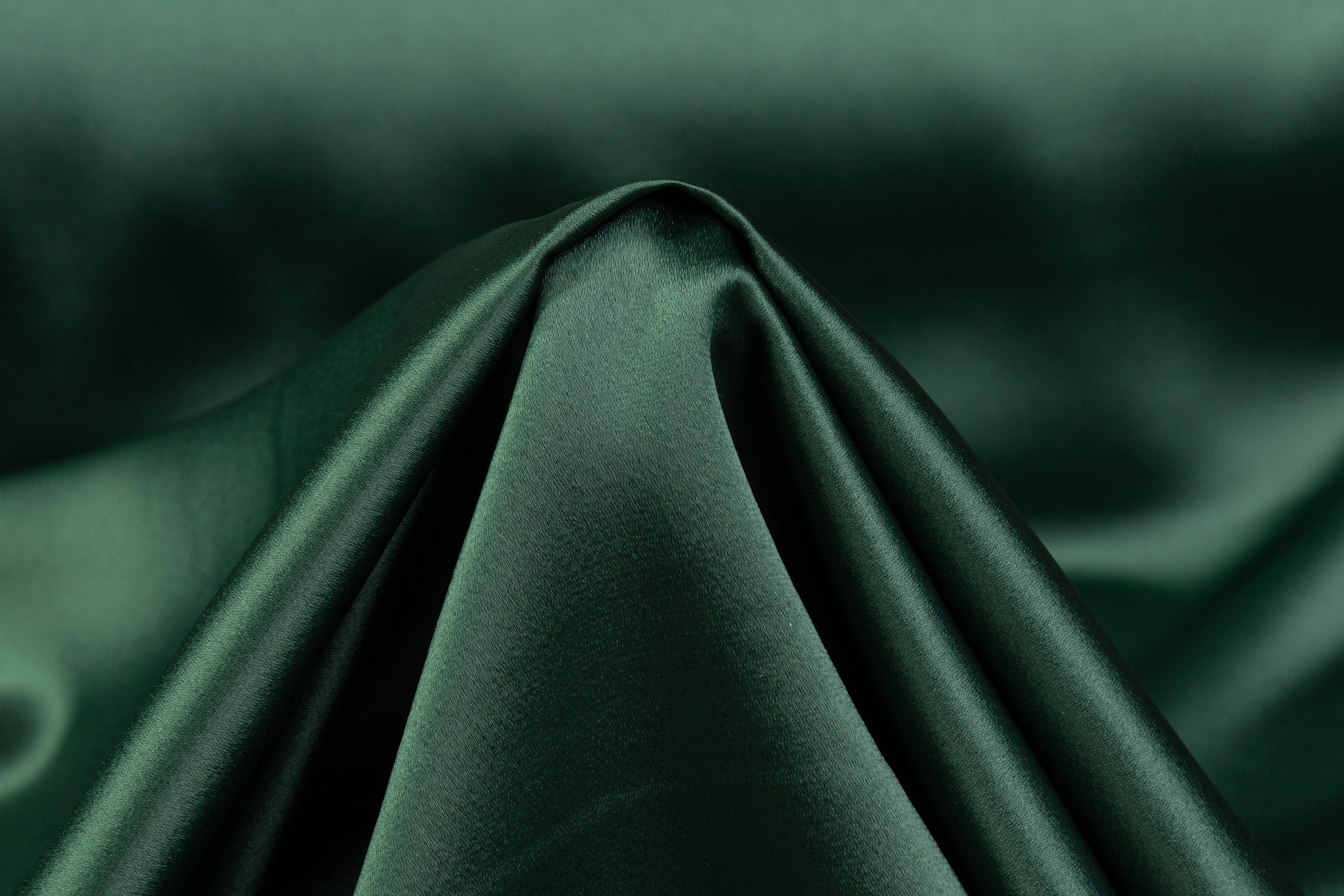 Luxe Italian Satin - Green