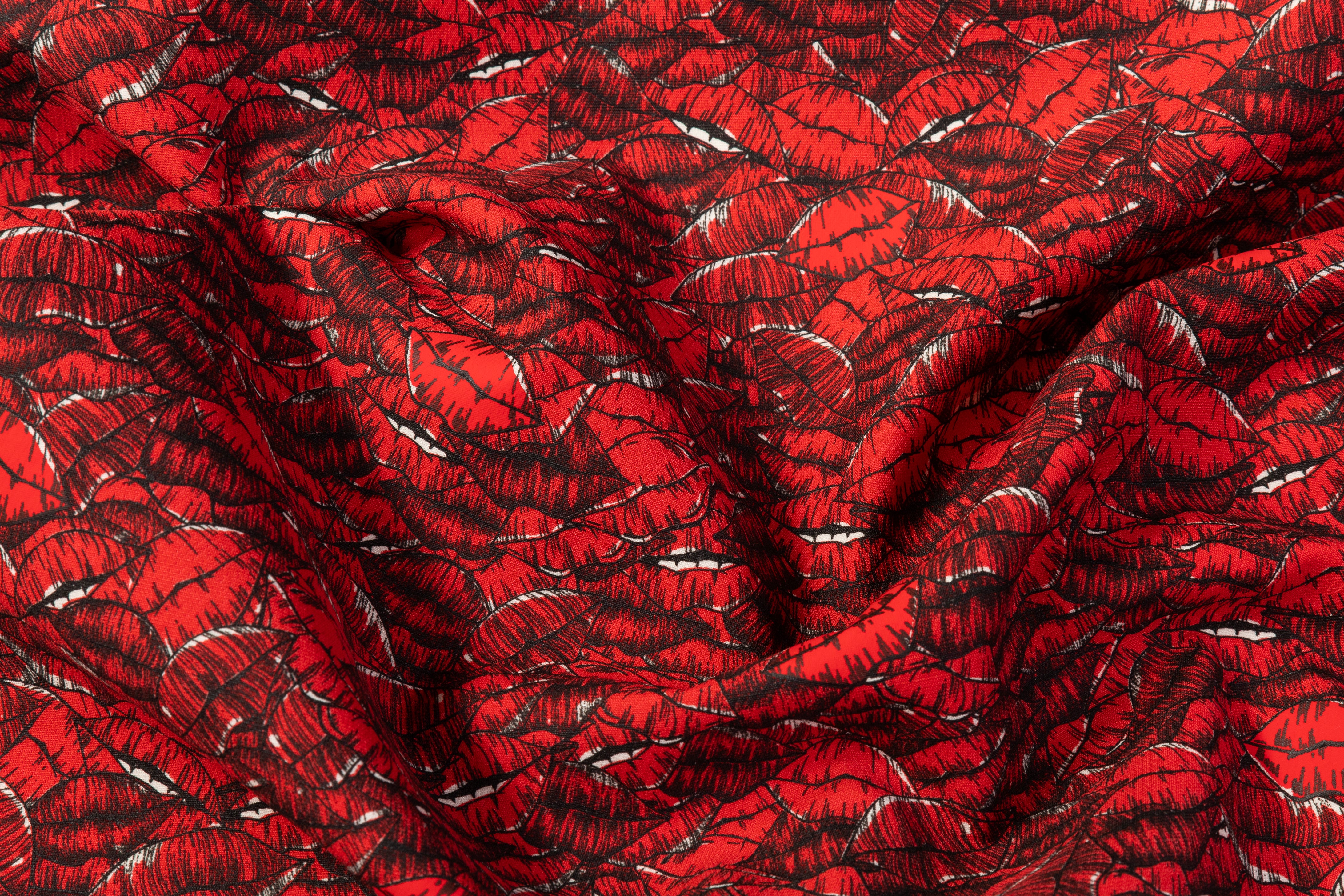 Valentino - Italian Silk and Wool Twill - Red