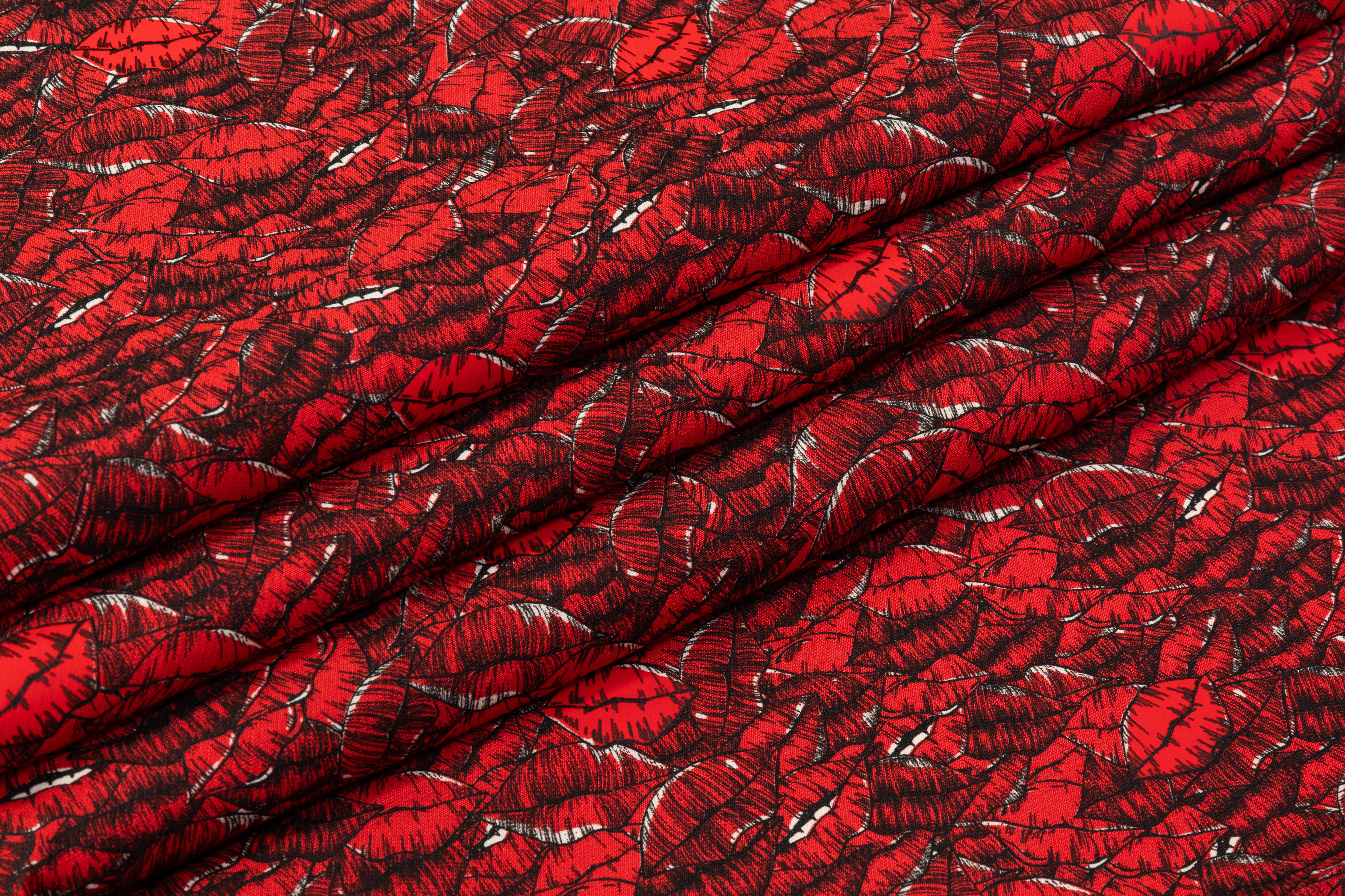 Valentino - Italian Silk and Wool Twill - Red