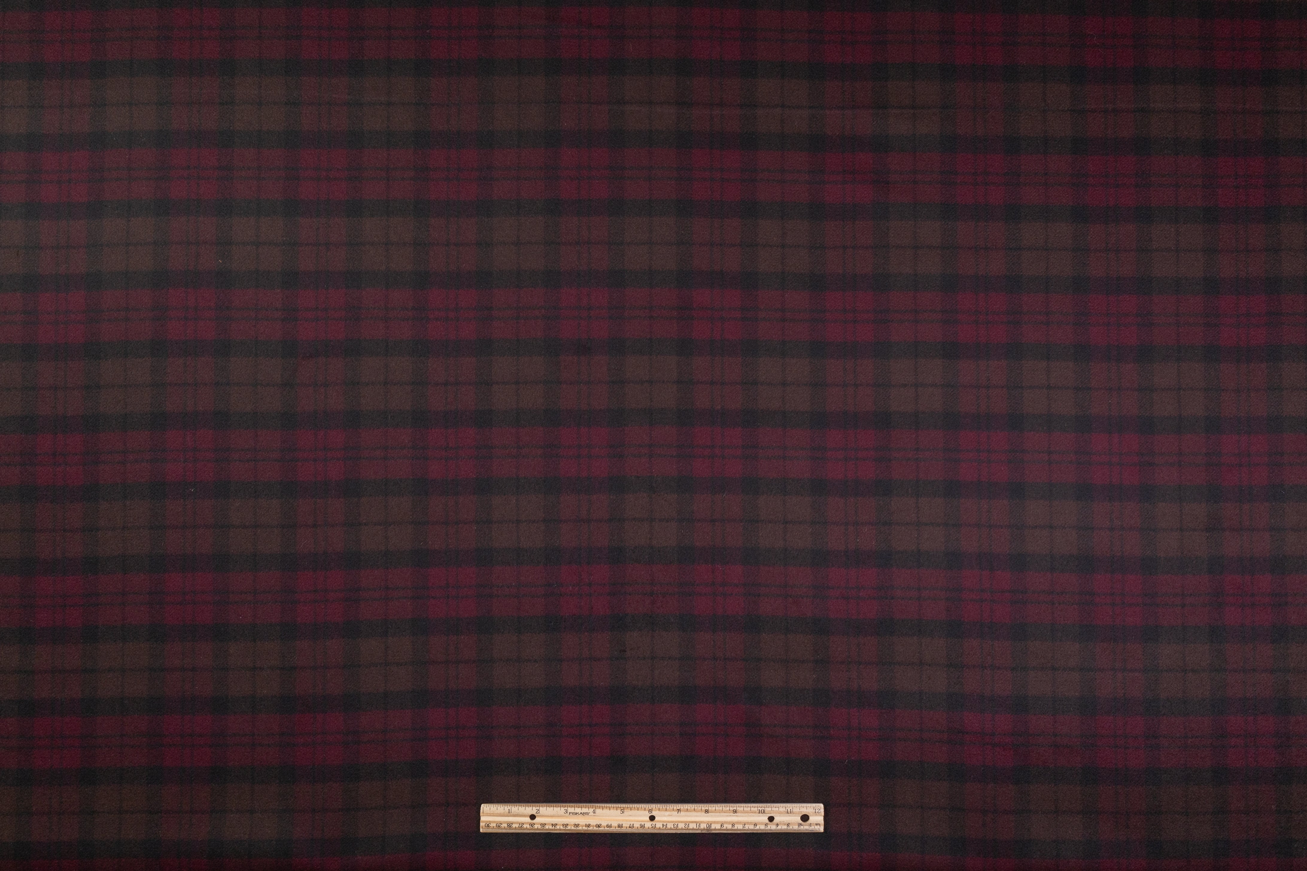Loro Piana - Double Faced Italian Pure Cashmere Coating - Burgundy / Brown