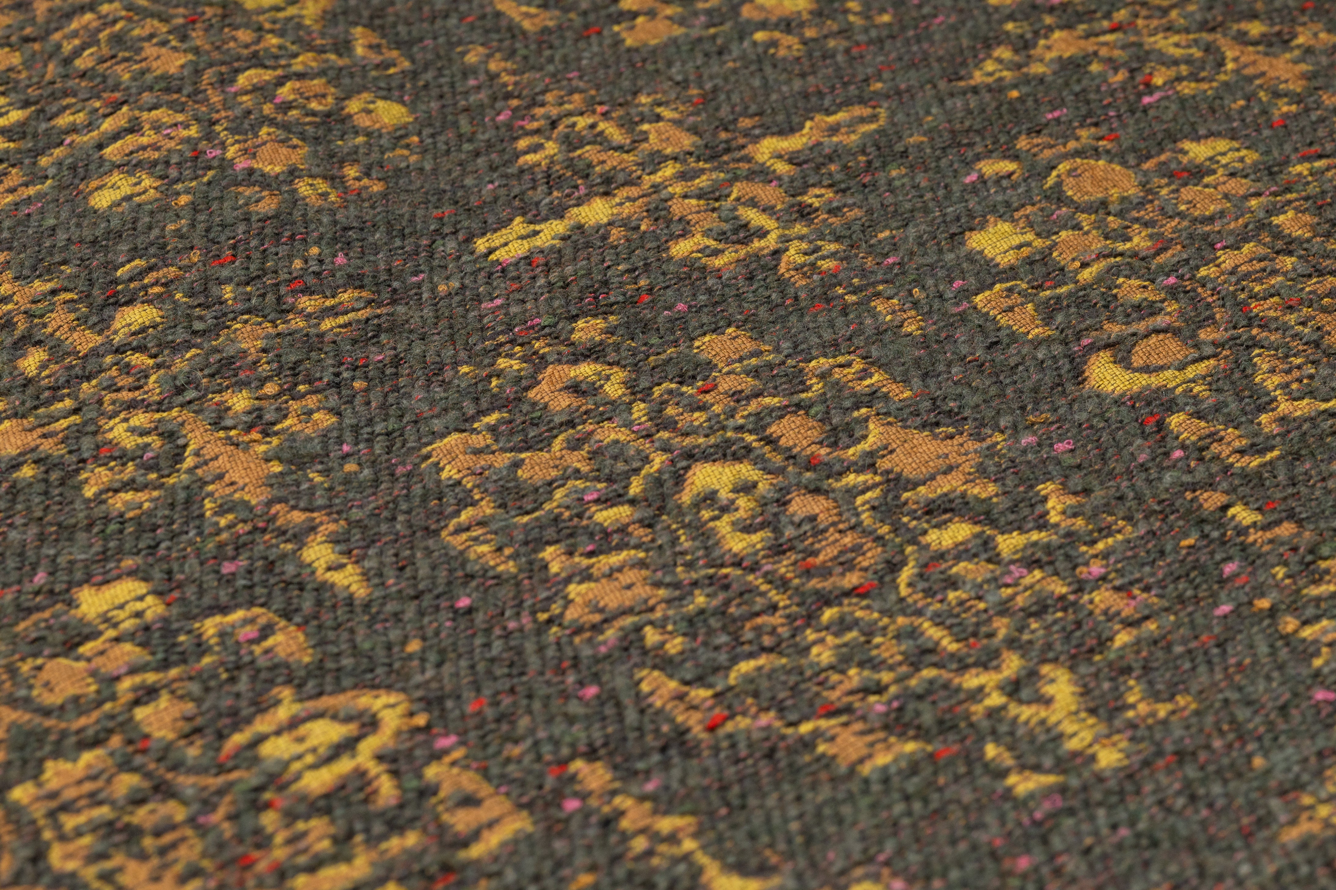 Loro Piana - Damask Italian Chenille Brocade - Gray / Beige
