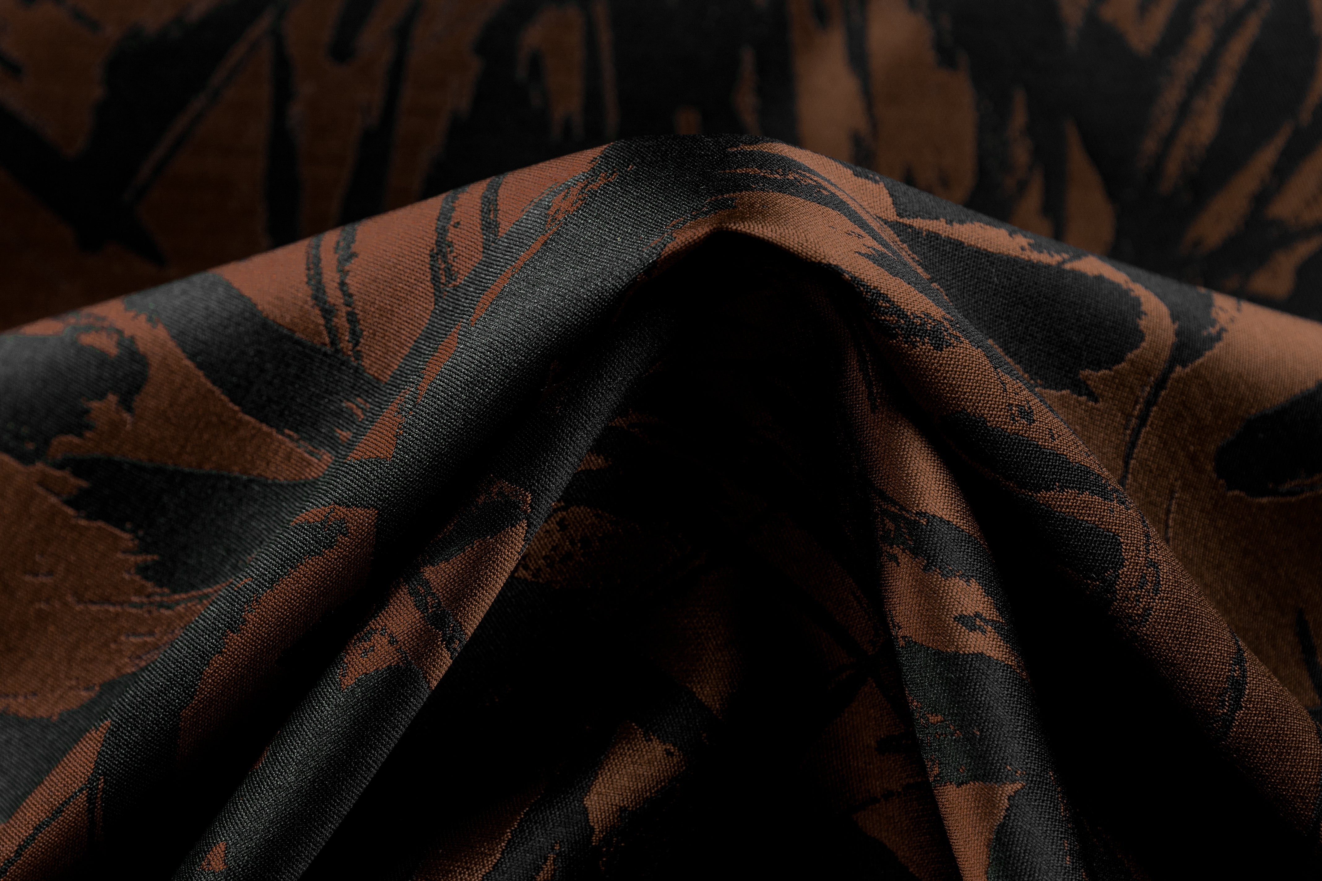 Marni - Double-Faced Abstract Italian Brocade - Brown / Black