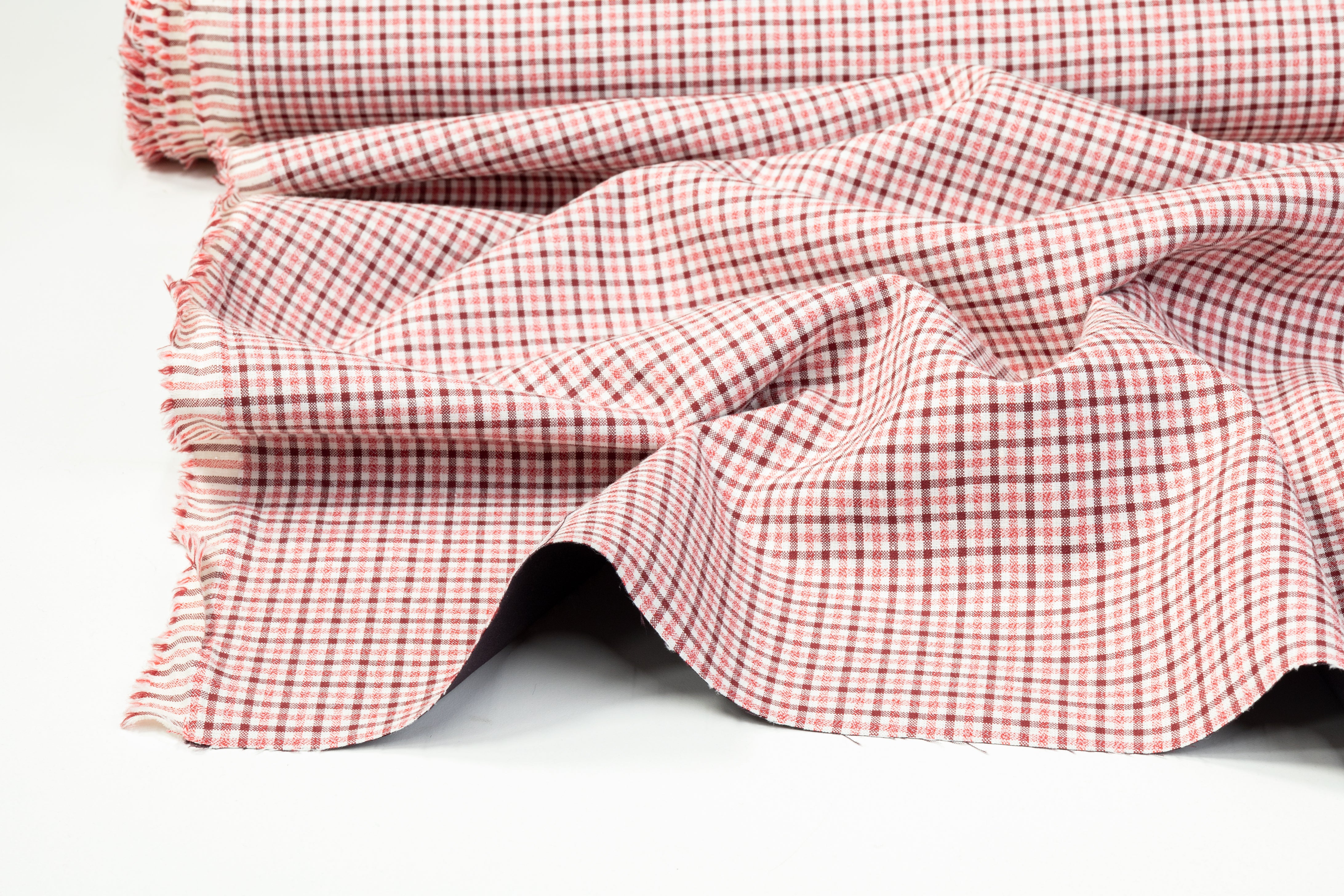 Piacenza - Double Faced Italian Wool - Pink and Eggplant