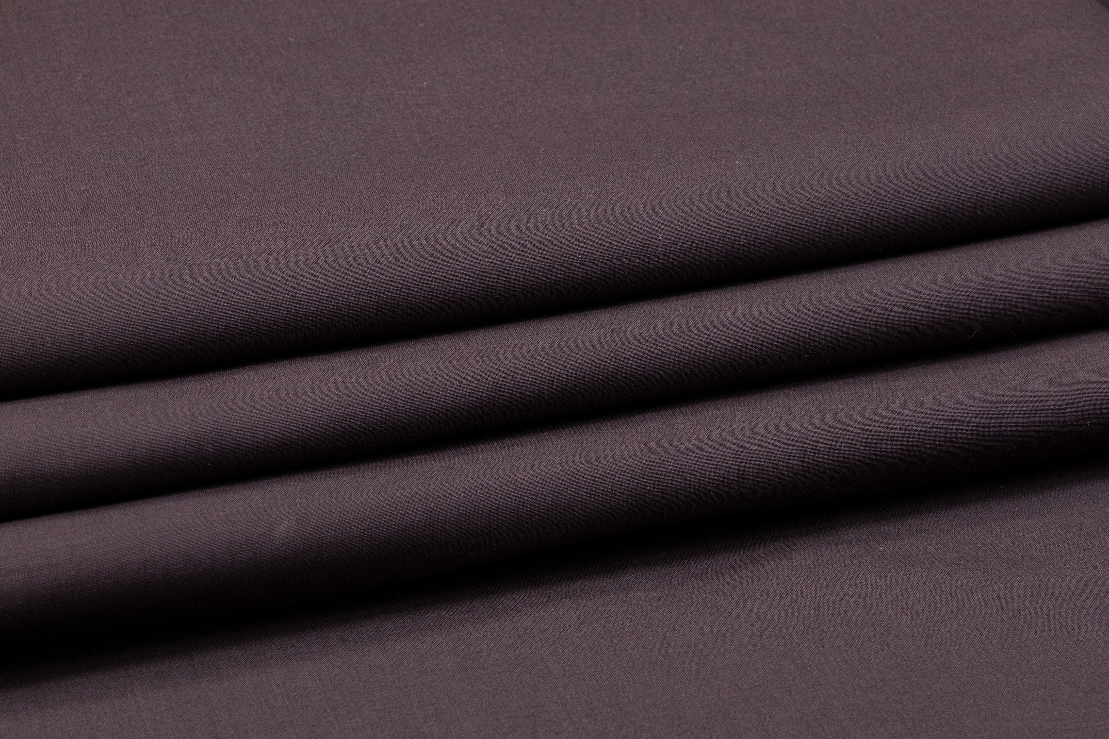 Piacenza - Double Faced Italian Wool - Pink and Eggplant