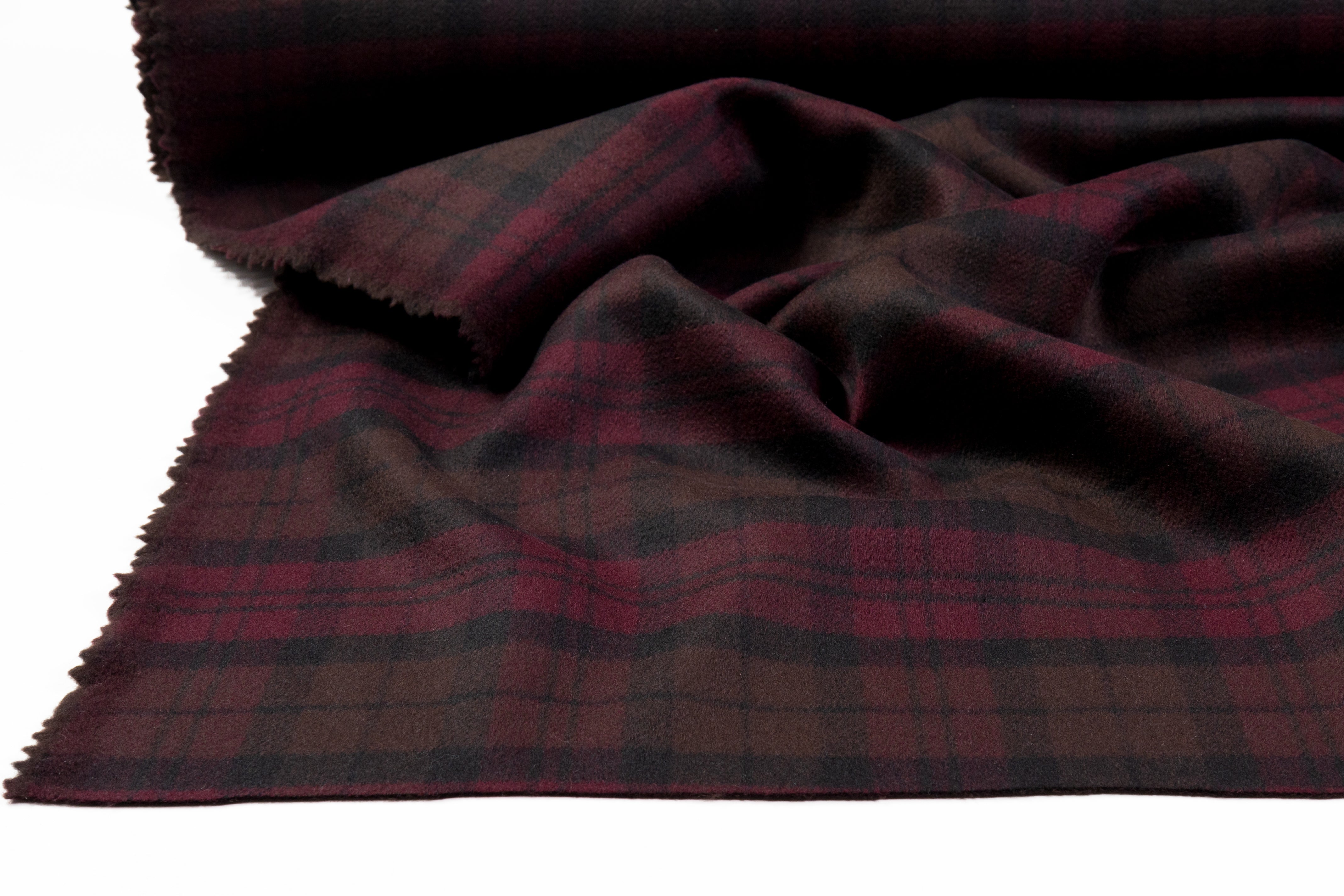 Loro Piana - Double Faced Italian Pure Cashmere Coating - Burgundy / Brown