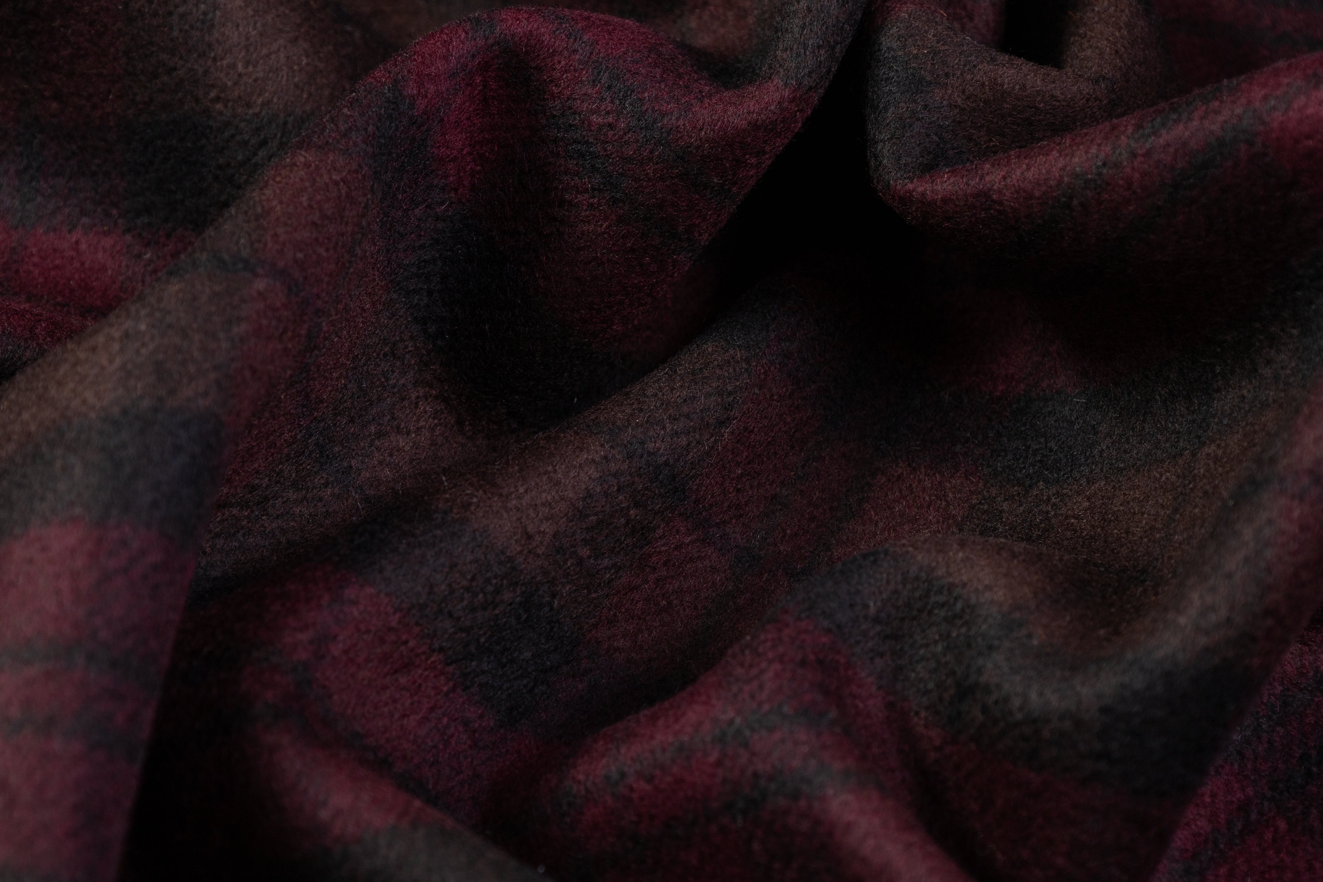 Loro Piana - Double Faced Italian Pure Cashmere Coating - Burgundy / Brown
