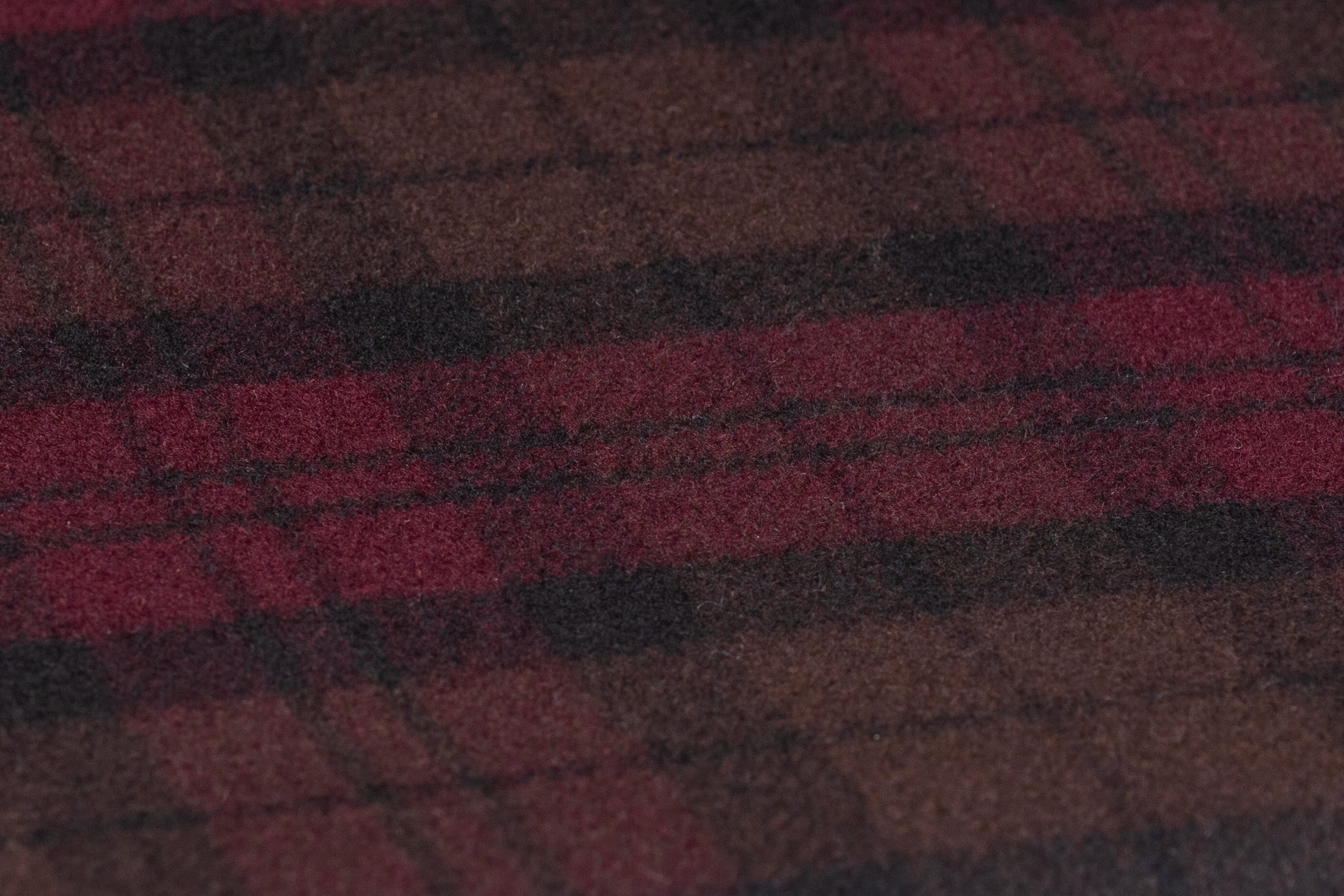Loro Piana - Double Faced Italian Pure Cashmere Coating - Burgundy / Brown