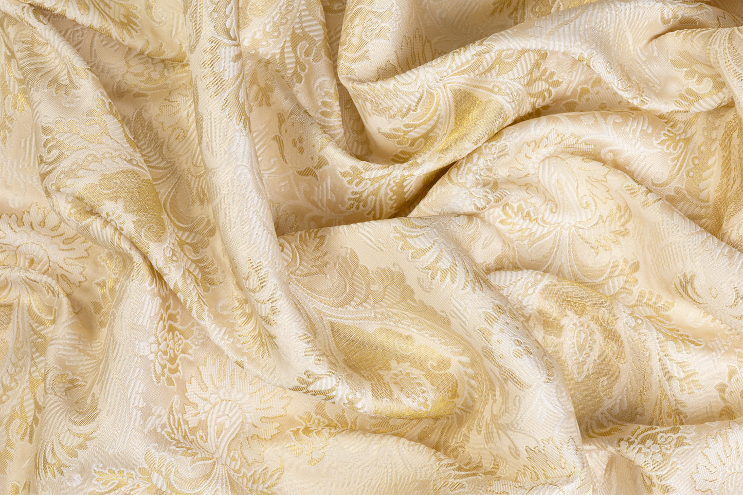 Damask Brocade - Champagne Gold