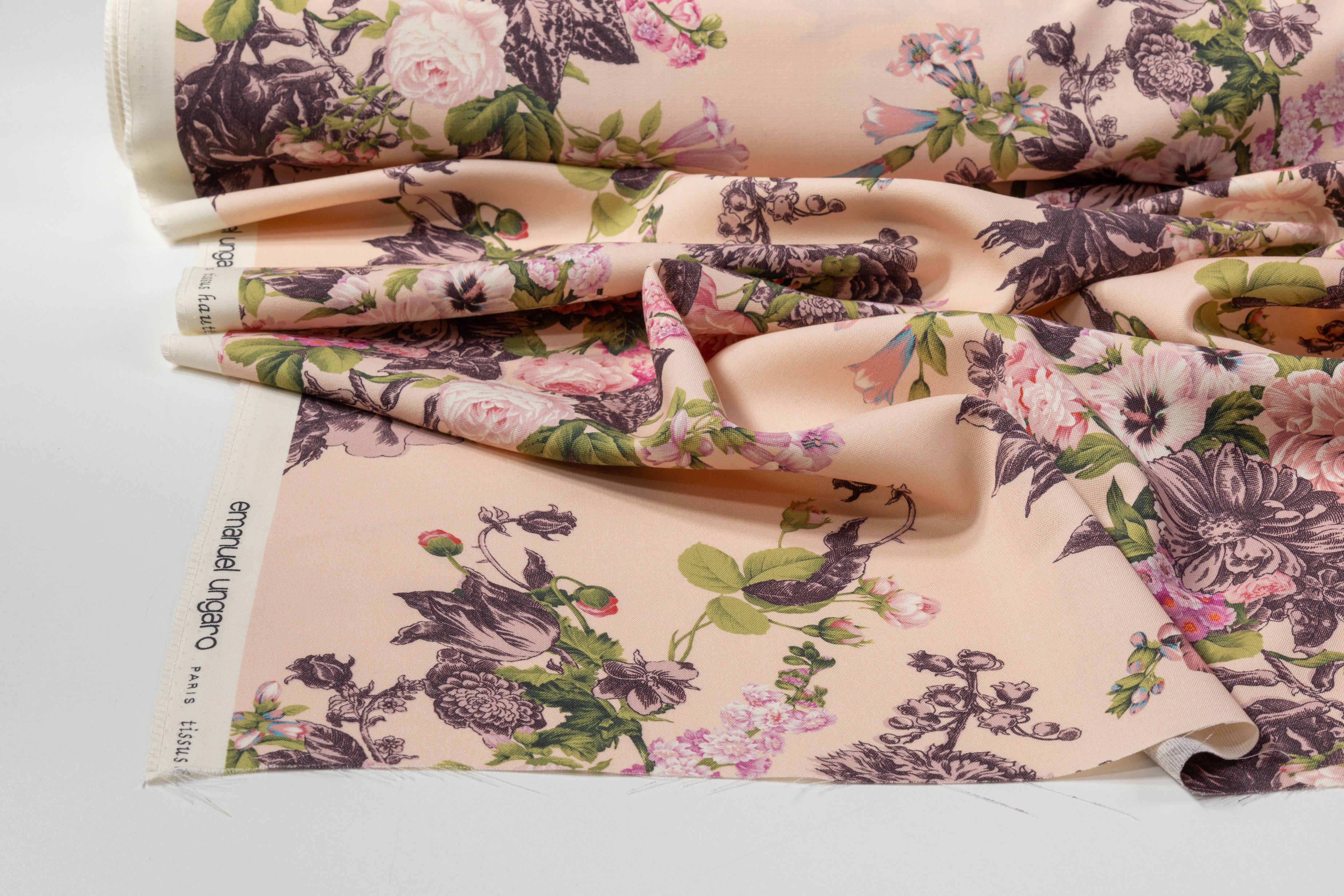 Emanuel Ungaro - Viscose Wool Twill - Blush