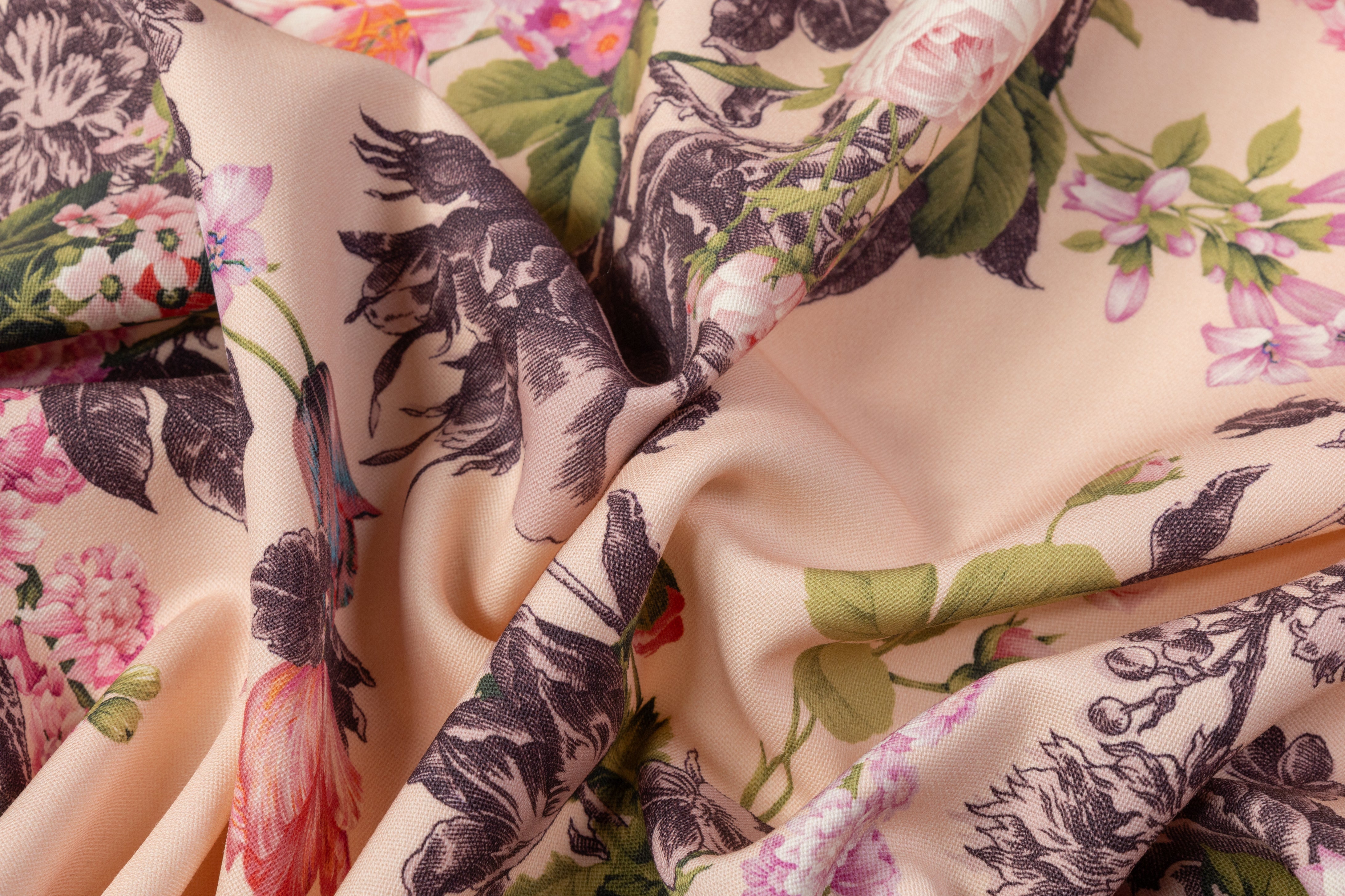 Emanuel Ungaro - Viscose Wool Twill - Blush