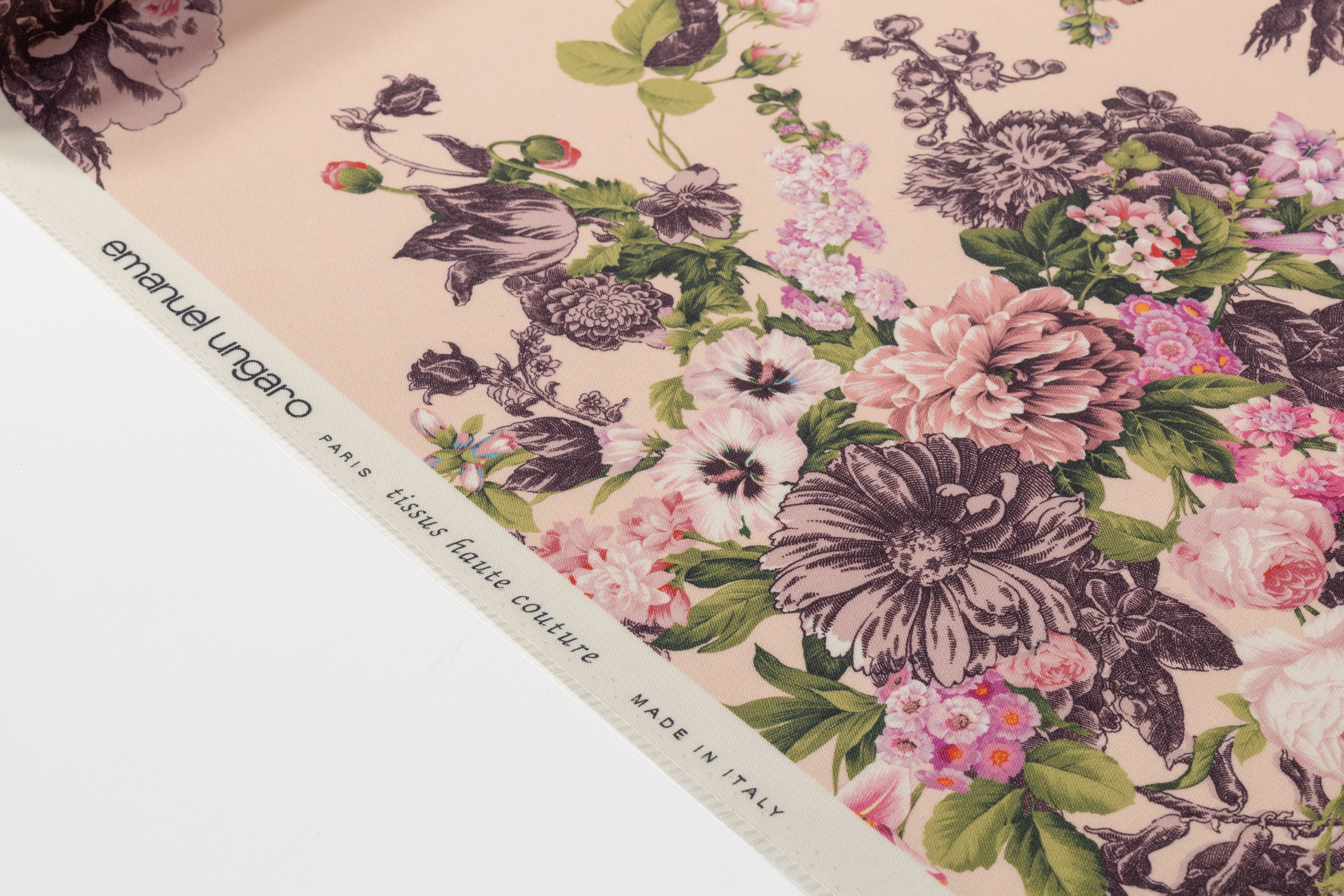 Emanuel Ungaro - Viscose Wool Twill - Blush