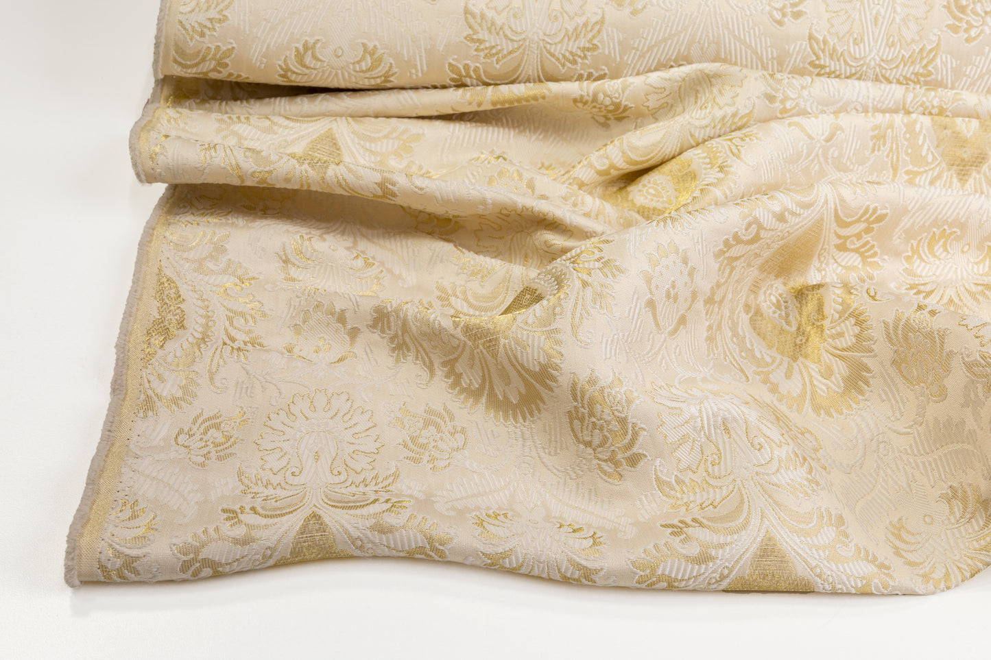 Damask Brocade - Champagne Gold