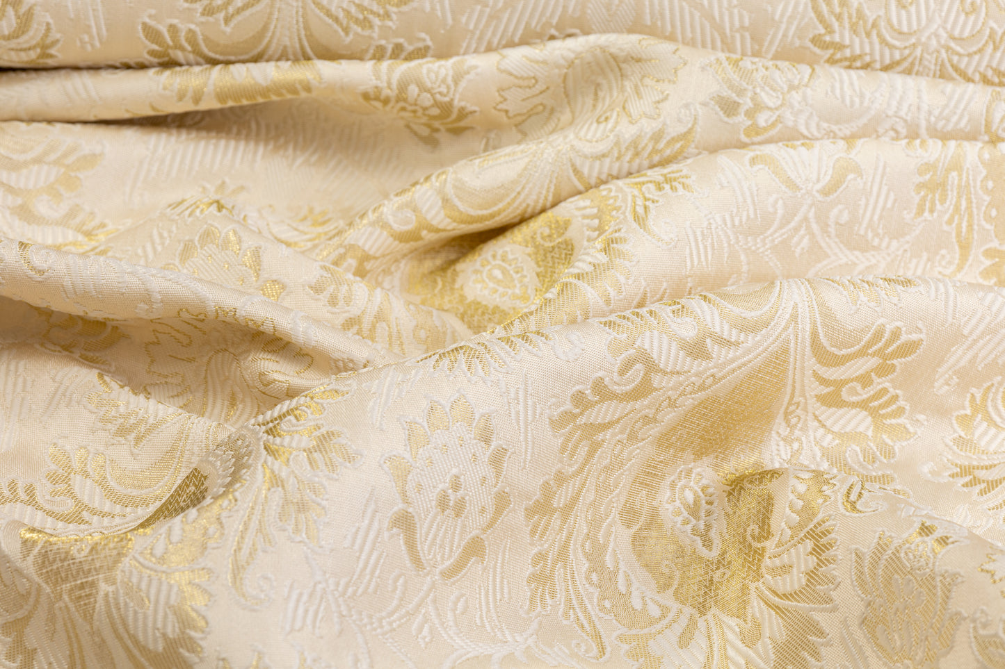 Damask Brocade - Champagne Gold