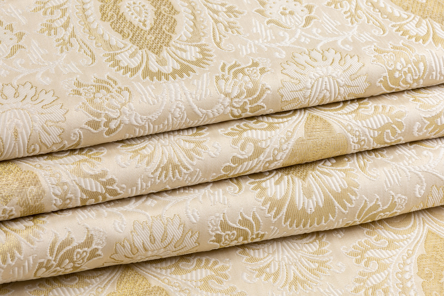 Damask Brocade - Champagne Gold
