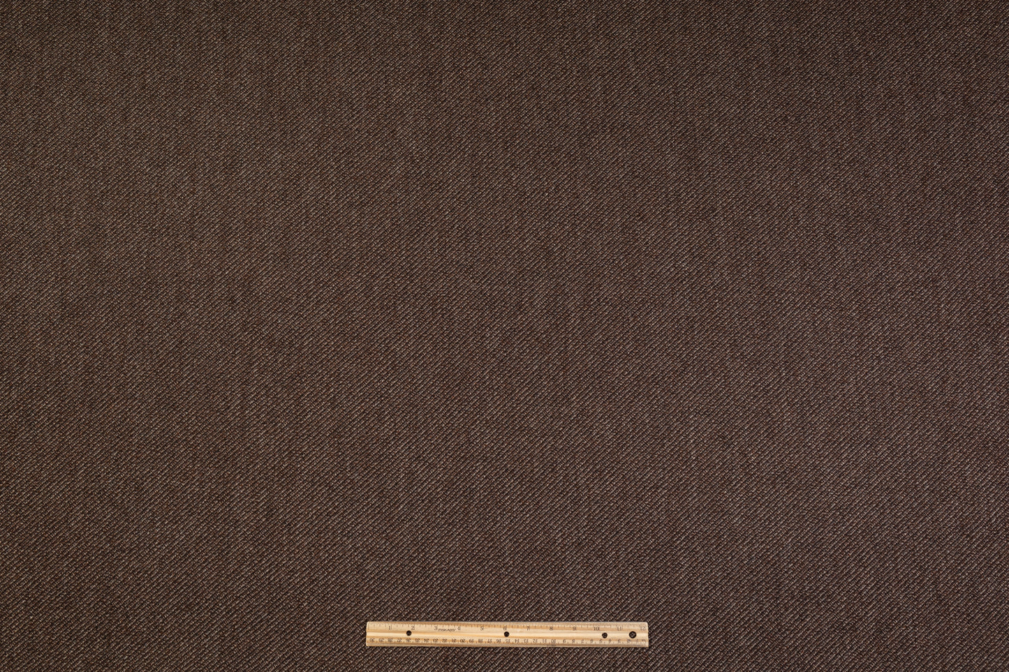 Italian Wool Twill Coating - Brown