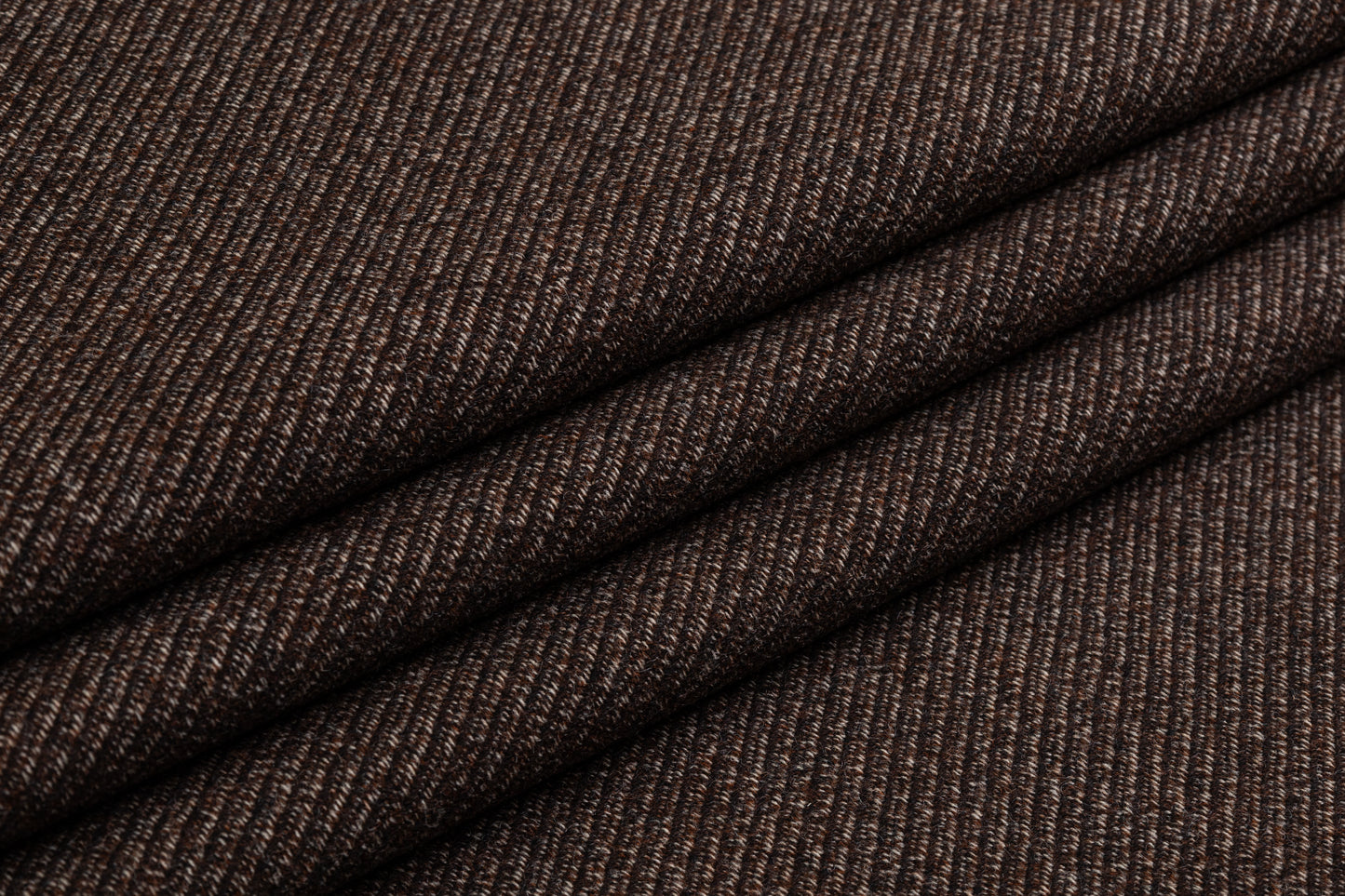Italian Wool Twill Coating - Brown