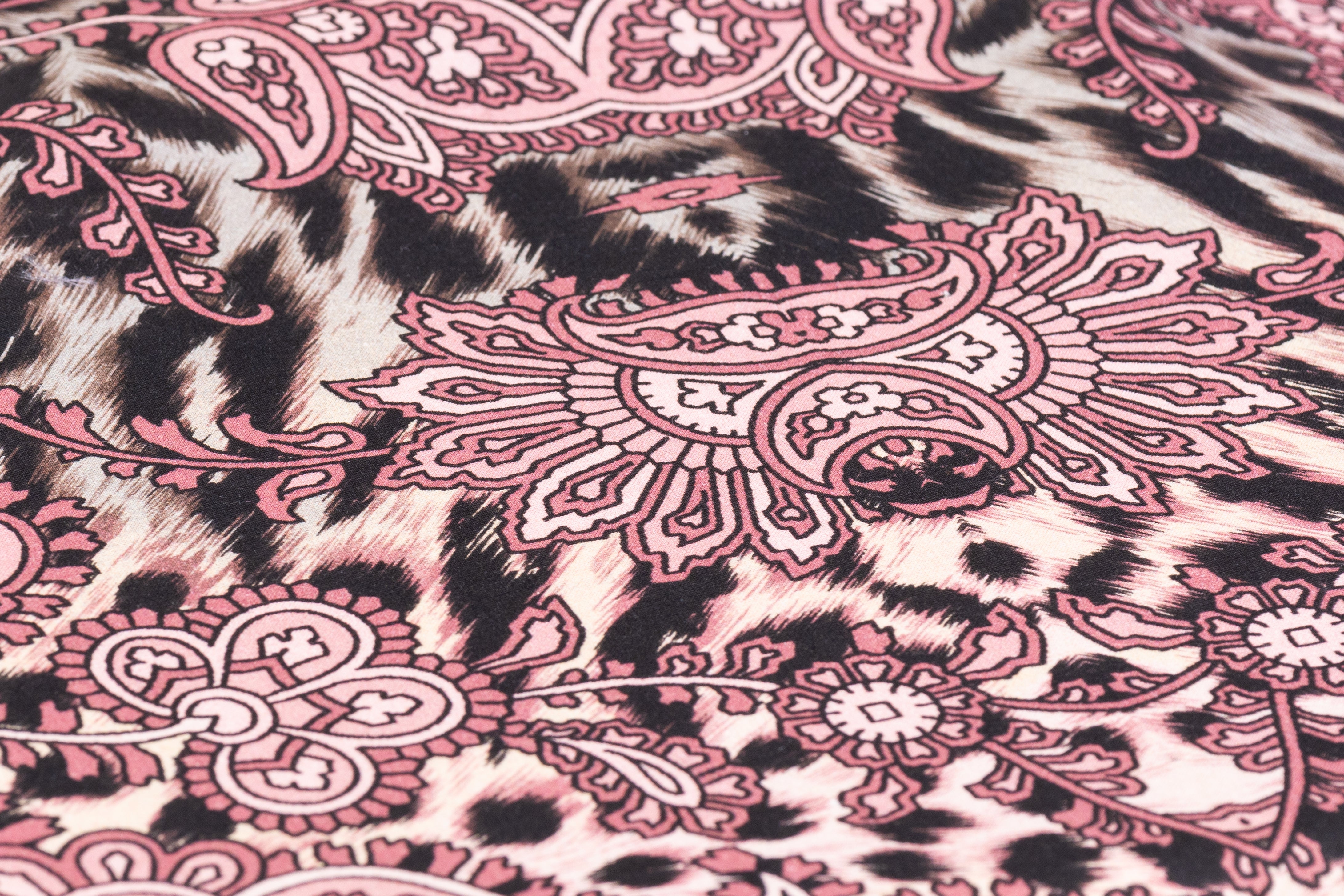 Ratti - Cheetah Paisley Italian Cotton Lawn - Mauve