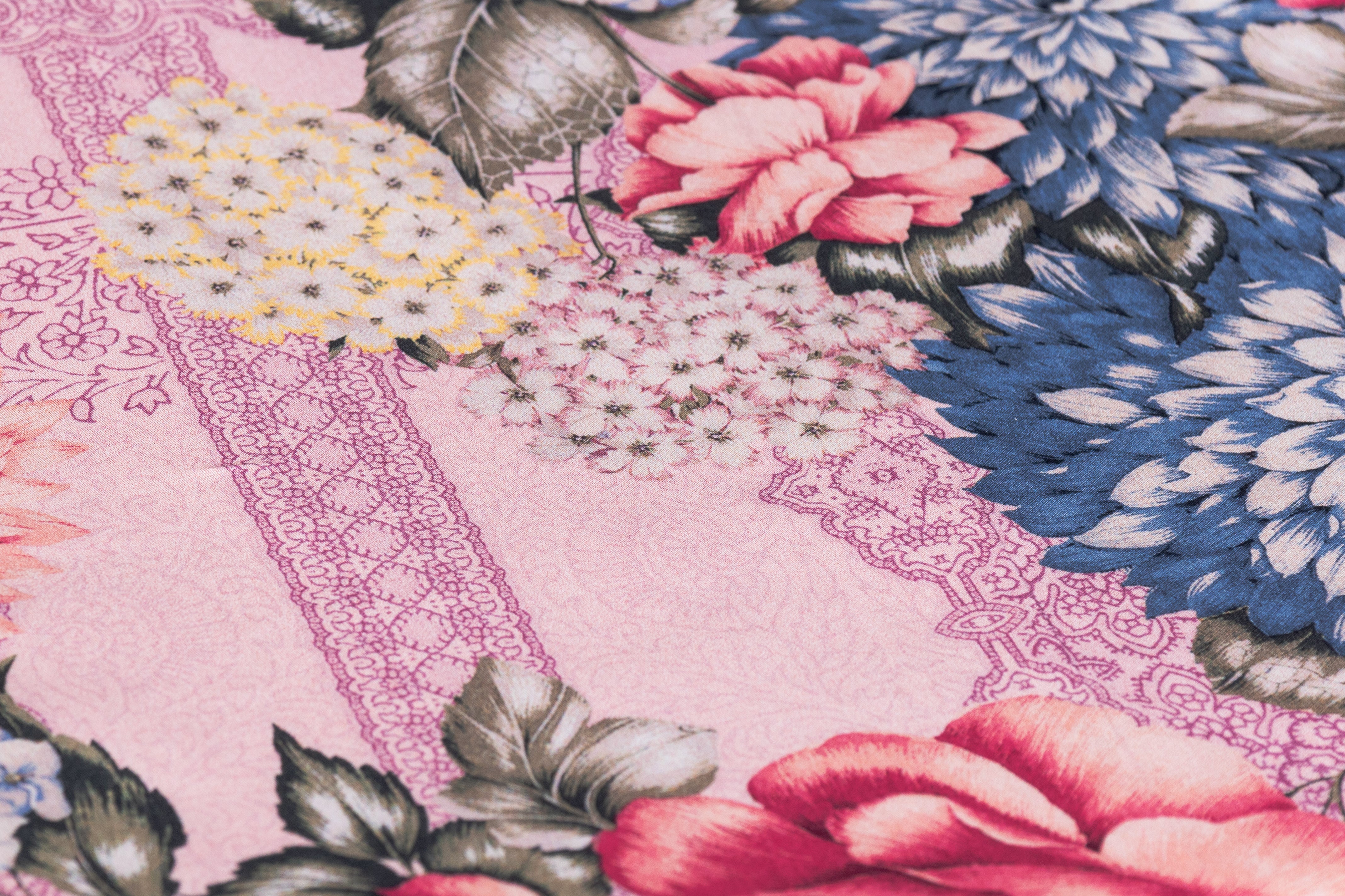 Ratti - Floral Italian Cotton Sateen - Pink