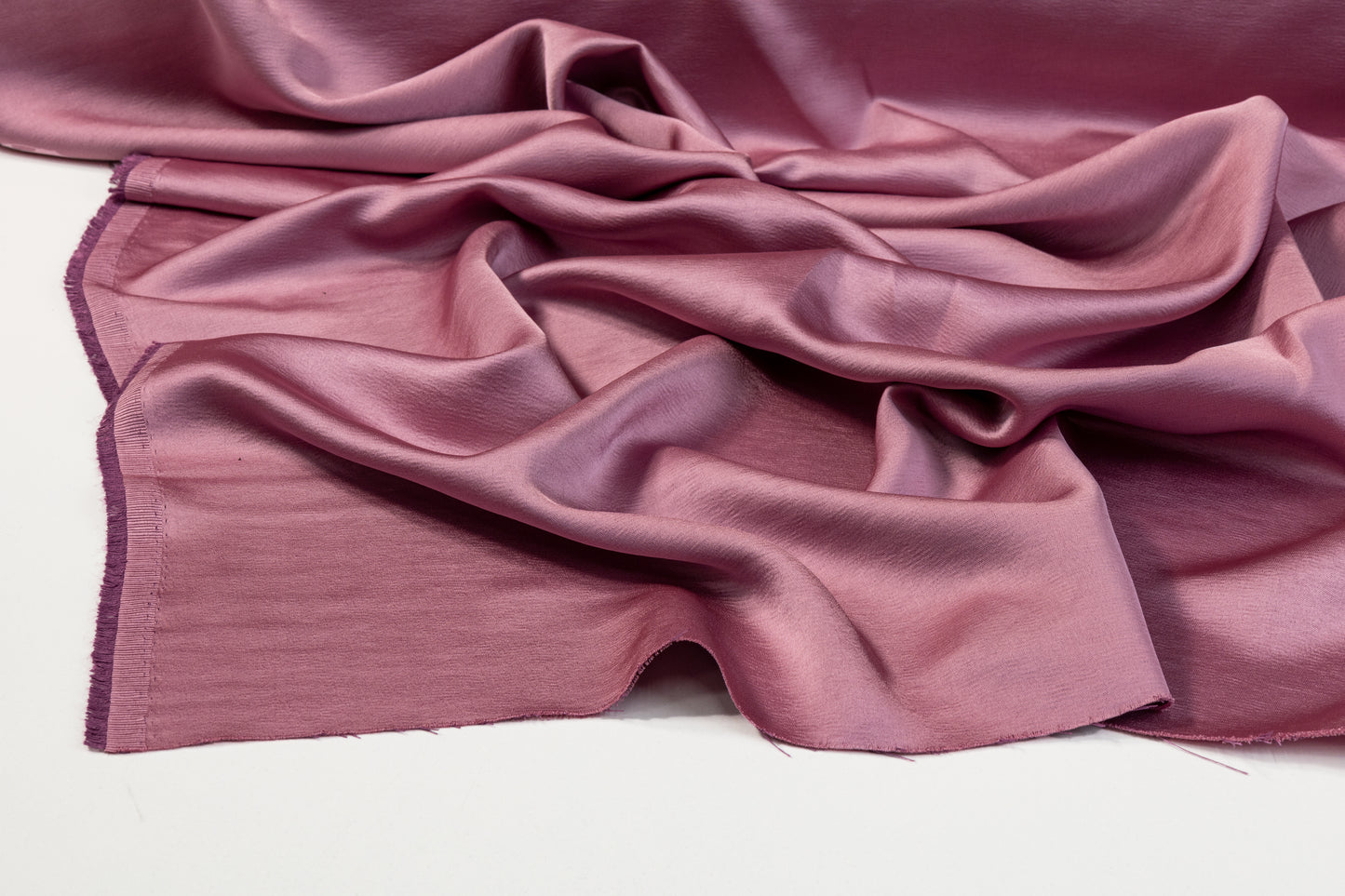 Heavy Viscose Acetate Italian Charmeuse - Dusty Rose