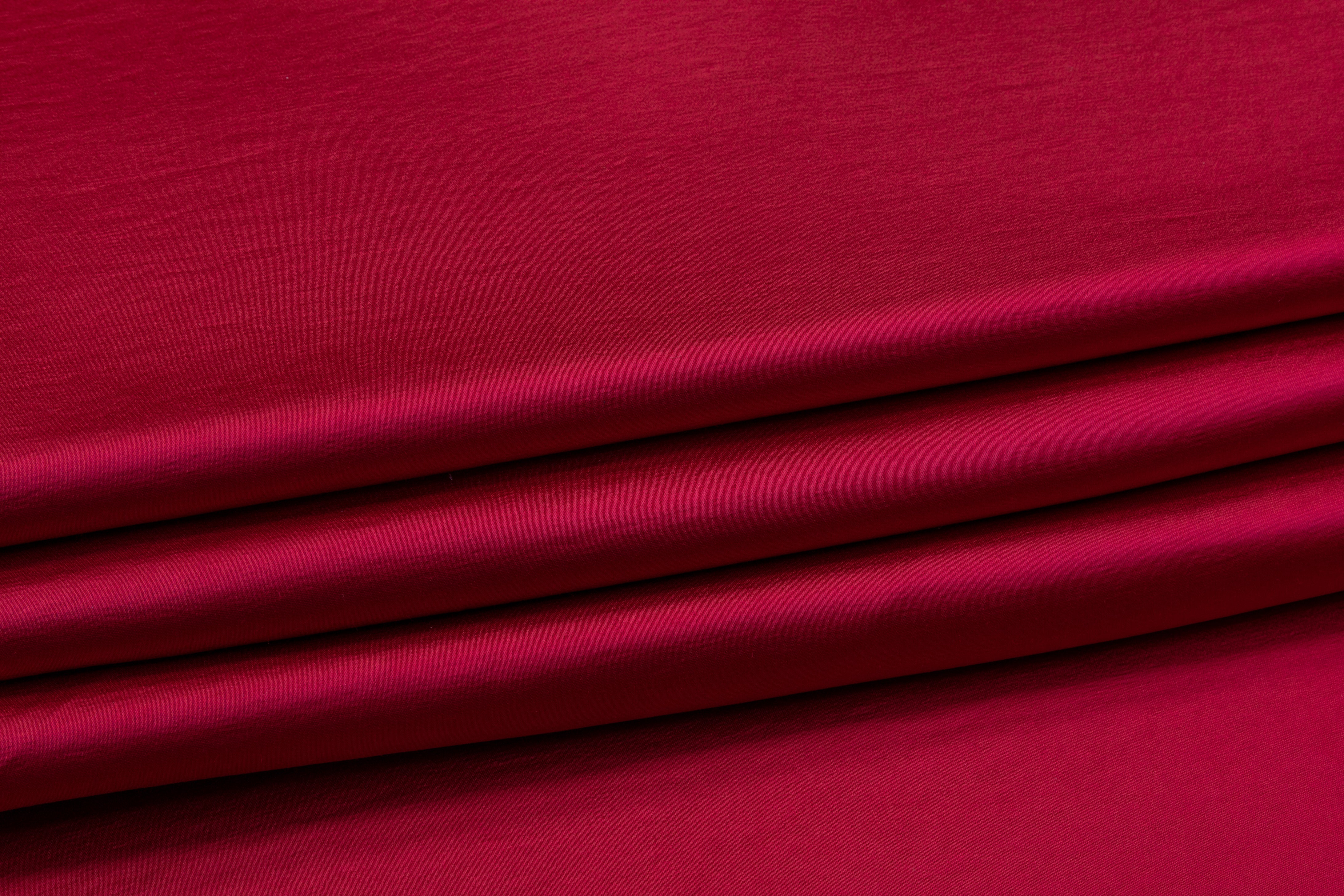 Luxe Italian Charmeuse - Lipstick Red