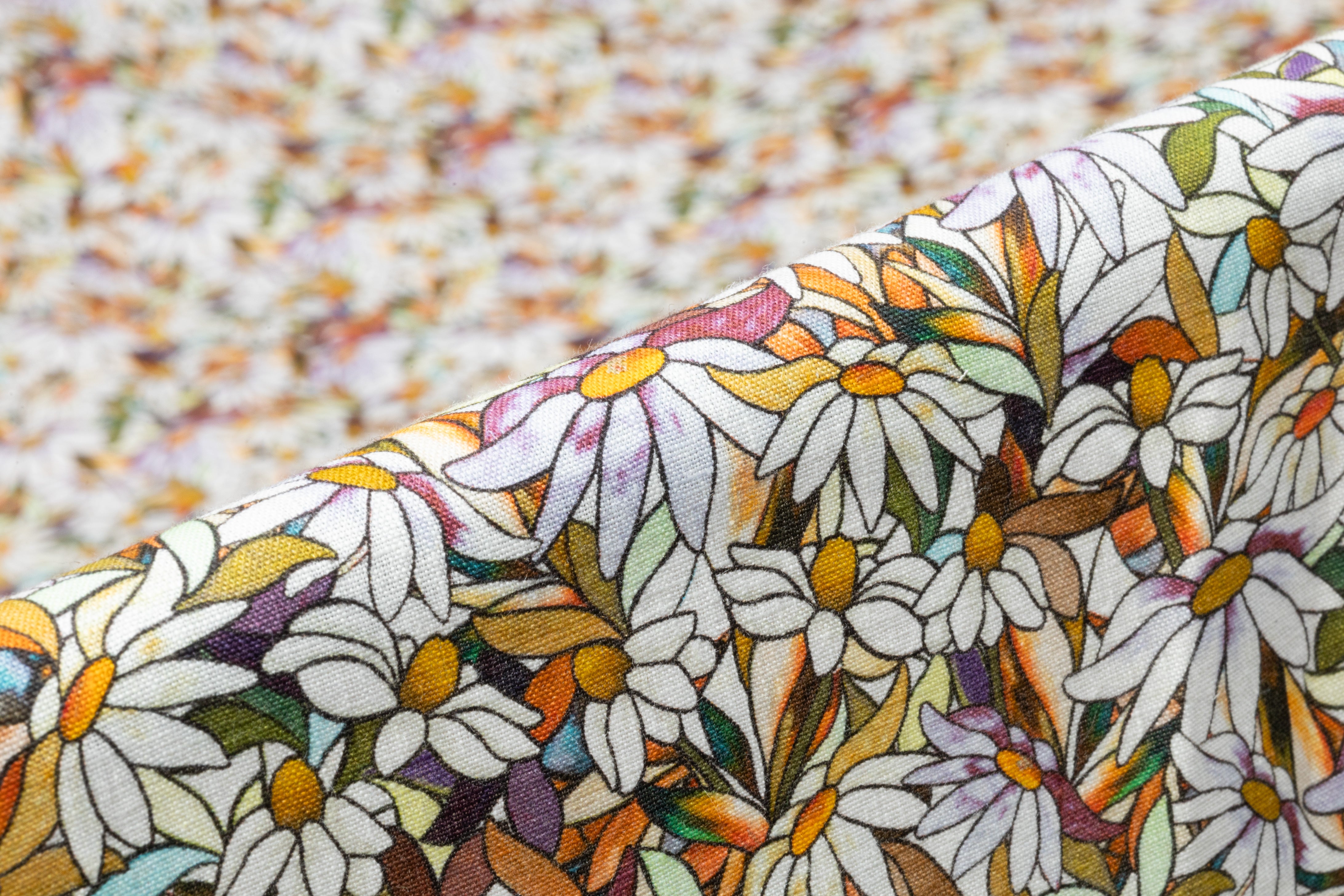 Floral Italian Linen - Multicolor