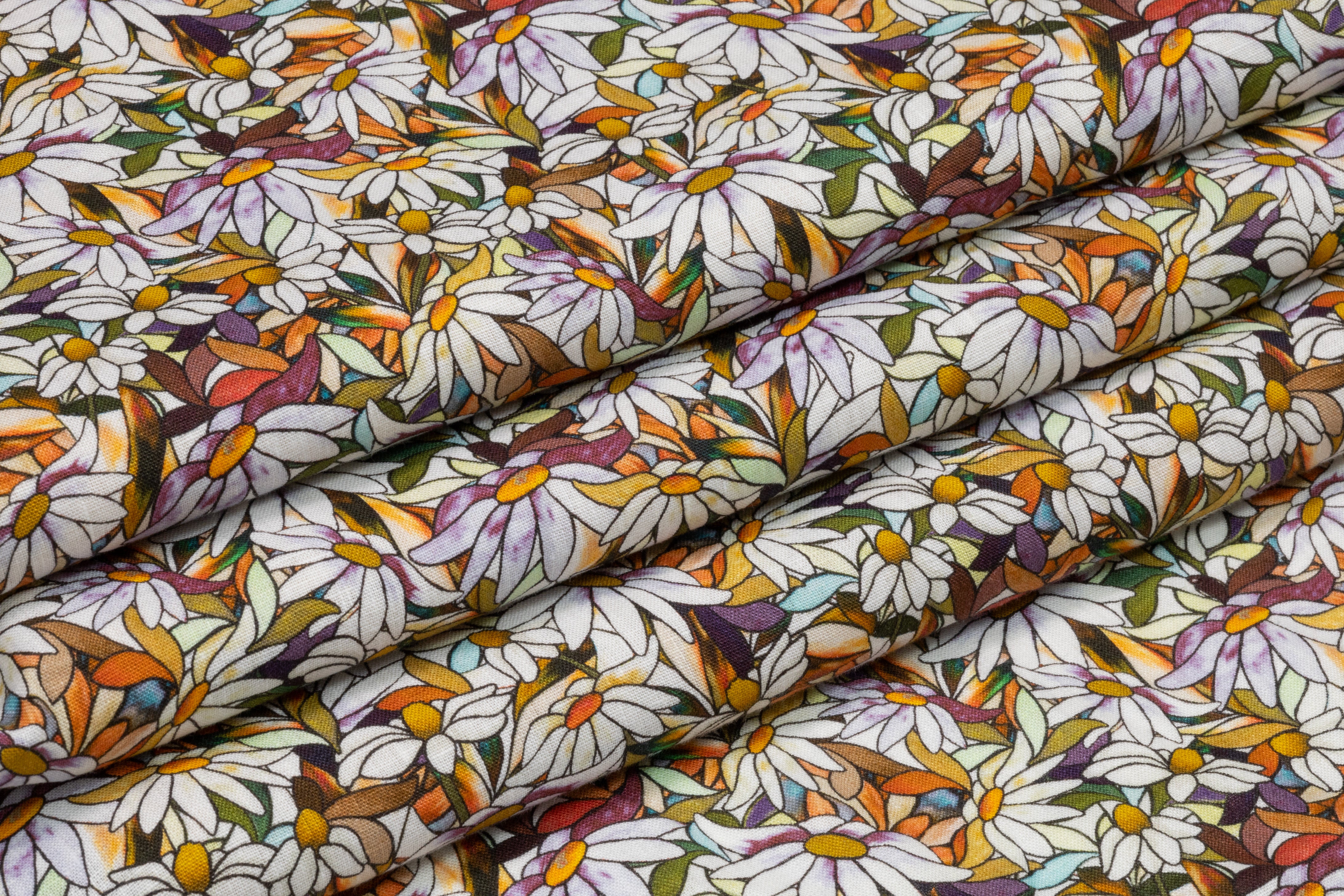 Floral Italian Linen - Multicolor