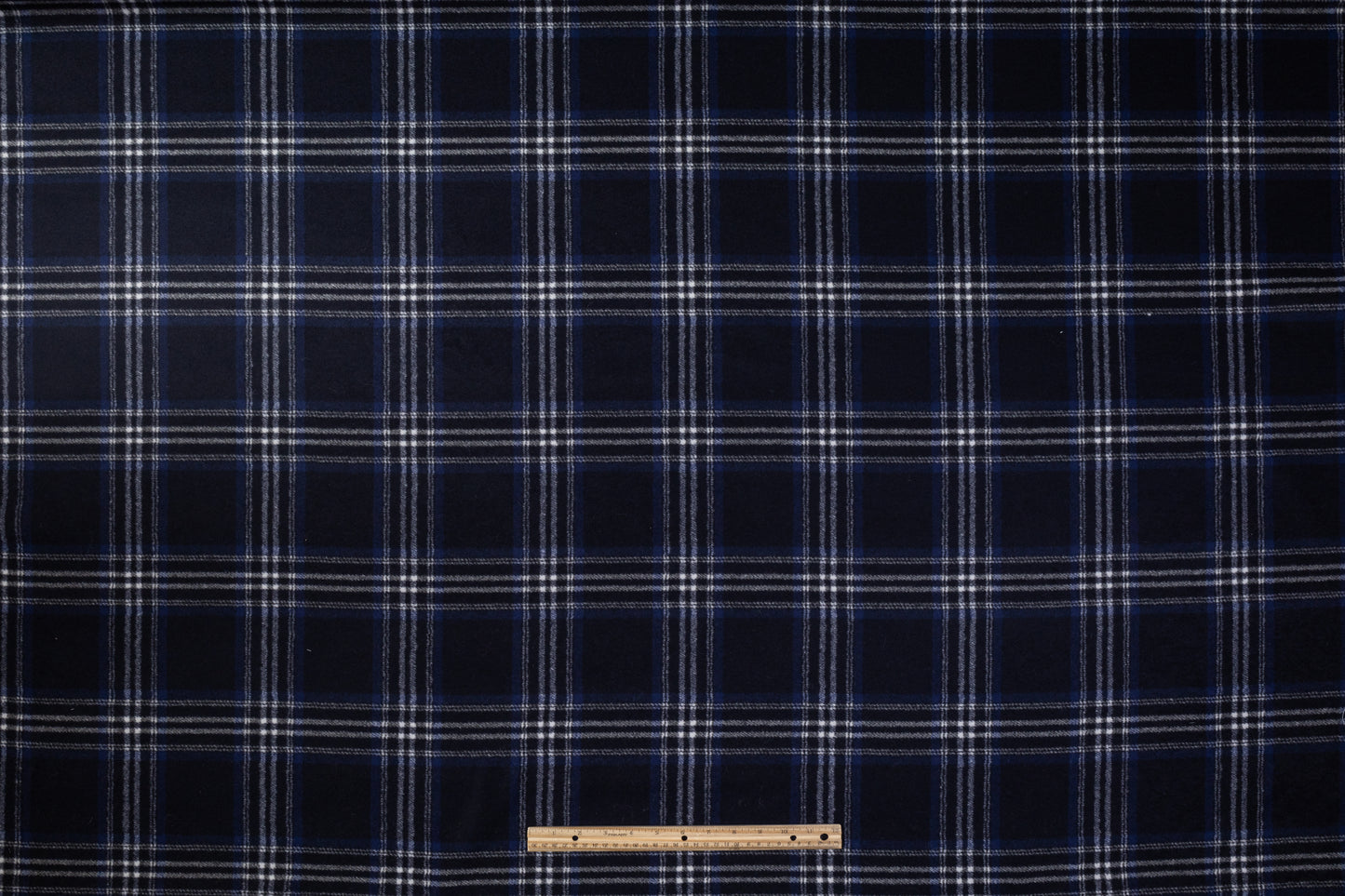 Double Faced Italian Wool Blend Coating - Navy Blue