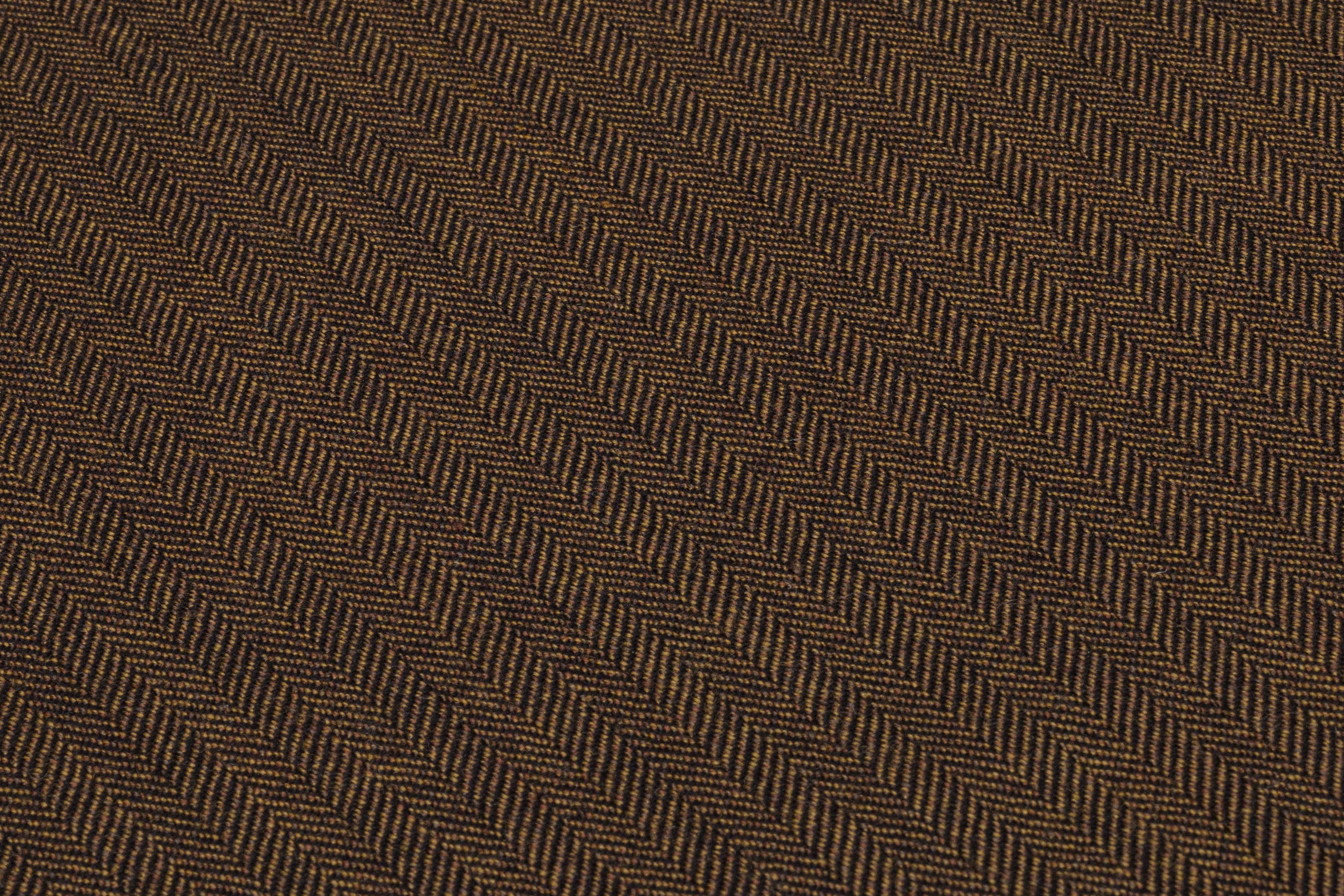 Hardy Minnis - Herringbone English Wool Suiting - Bronze