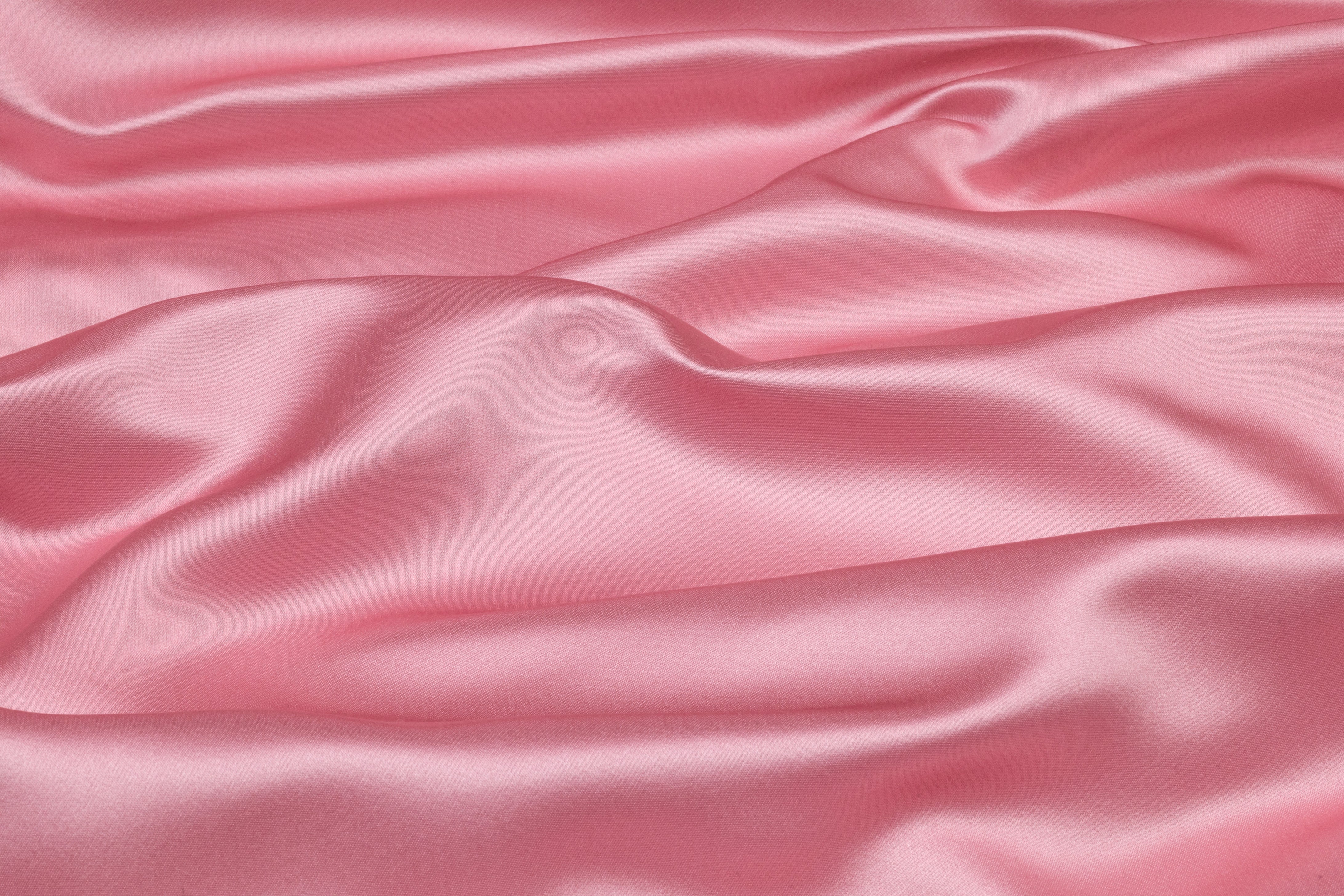 Double Faced Italian Silk Duchess Satin - Pink