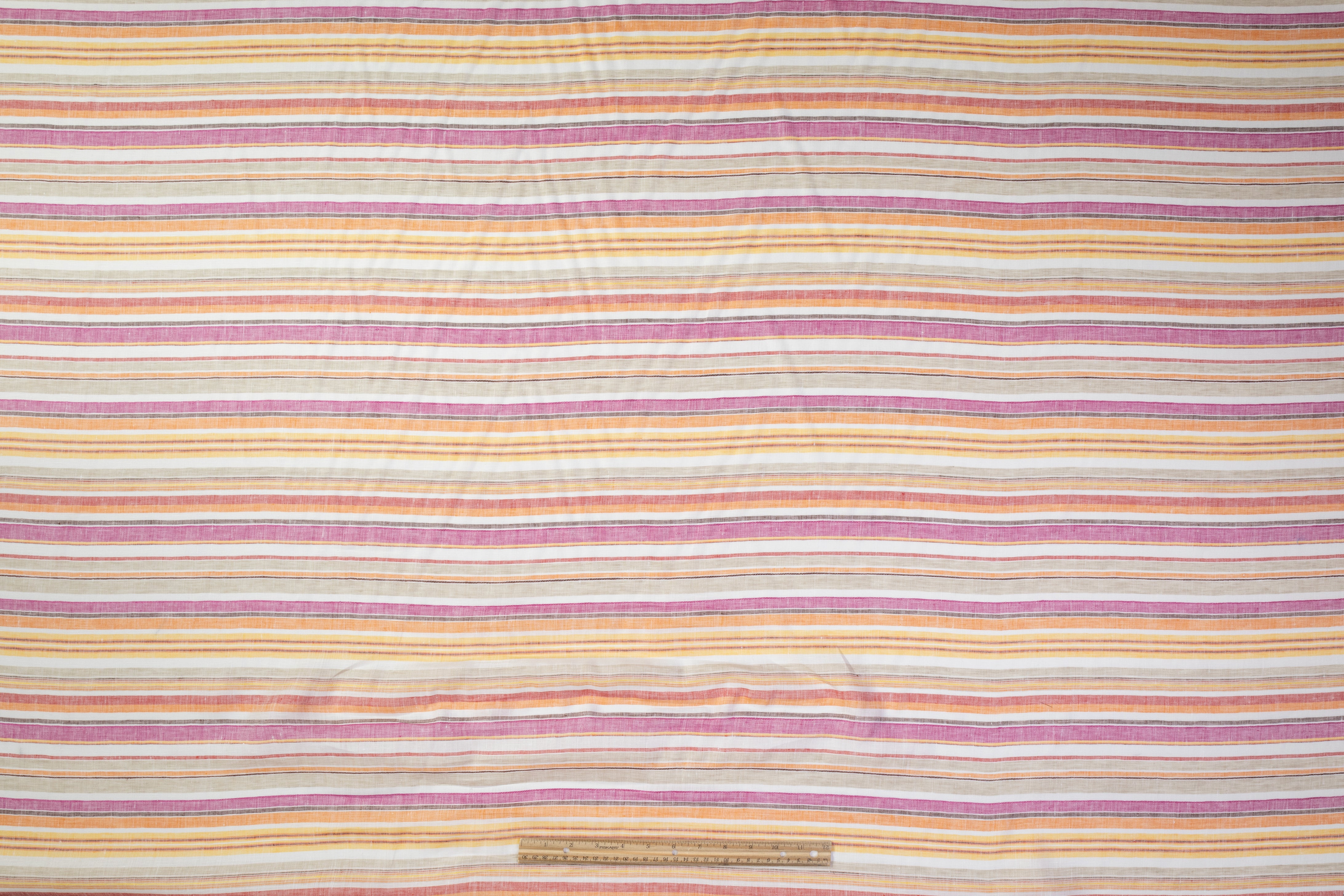 Striped Italian Linen - Multicolor
