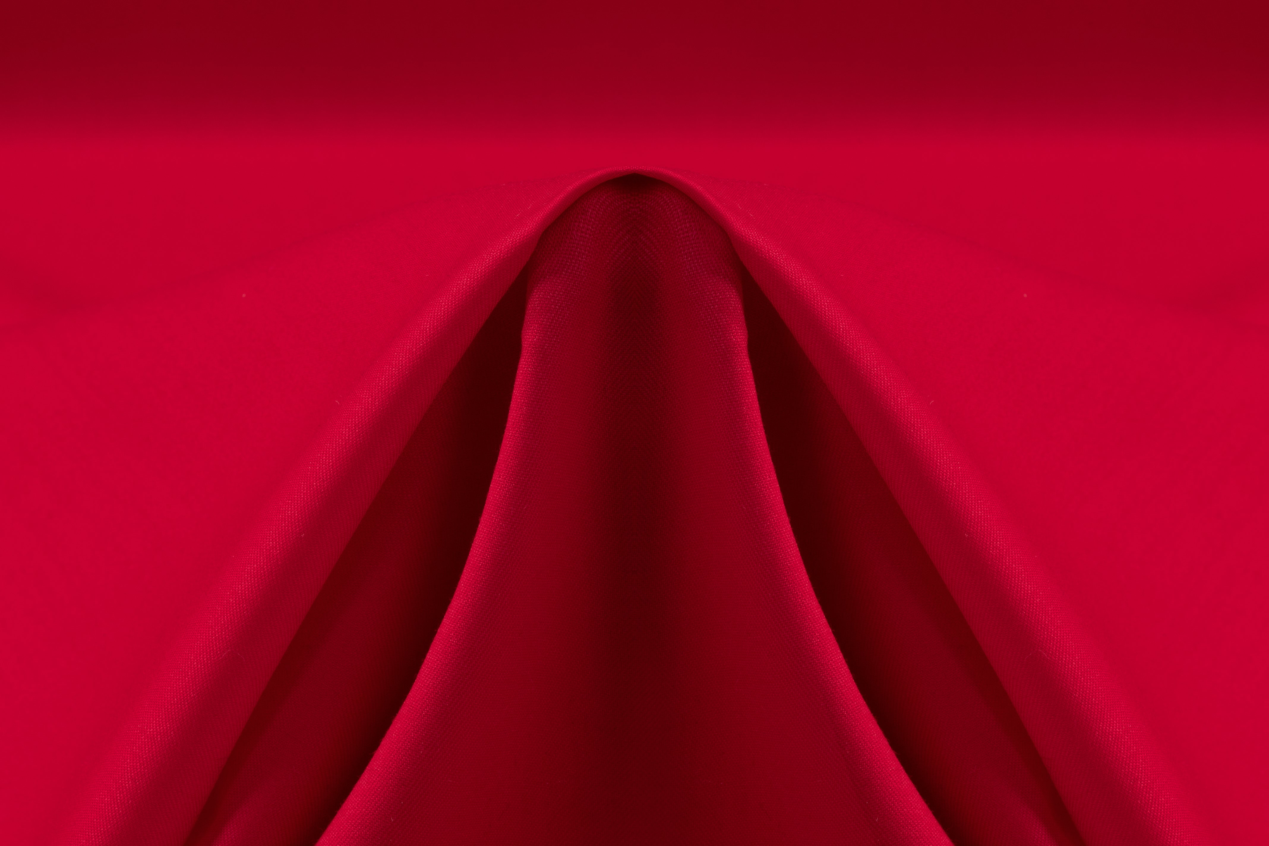 Super 130s Italian Wool Suiting - Red