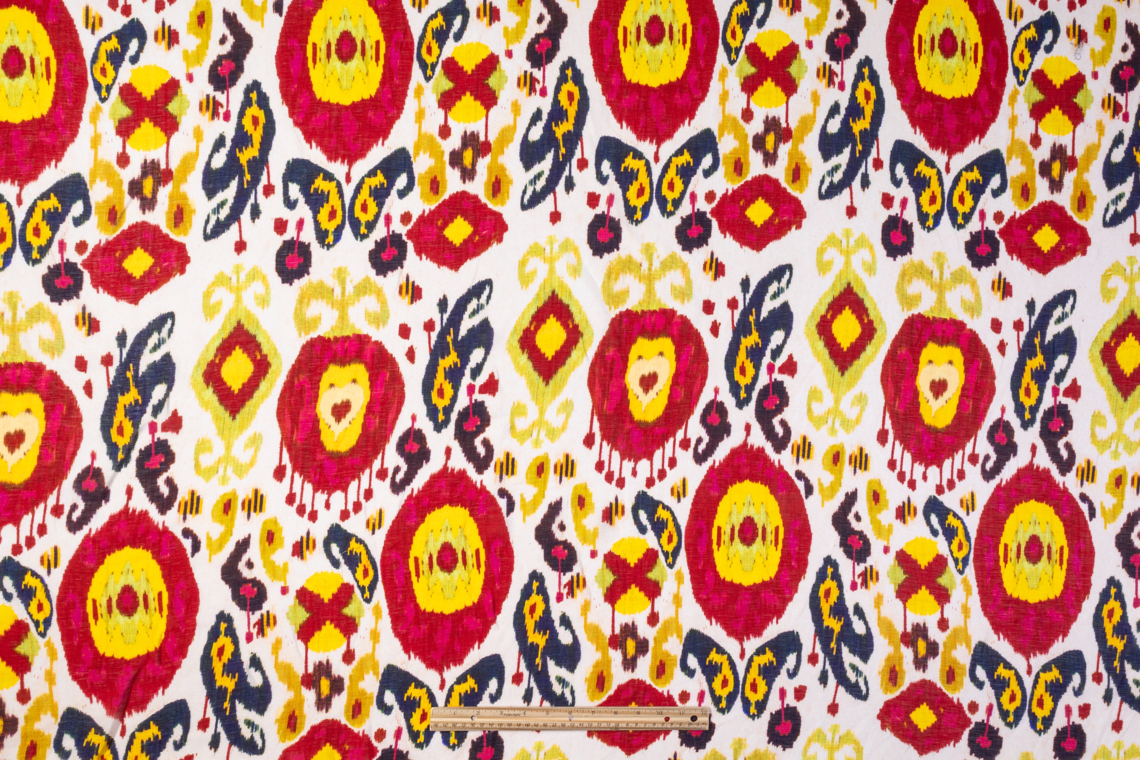 Ralph Lauren - Italian Ikat Printed Viscose Linen Blend