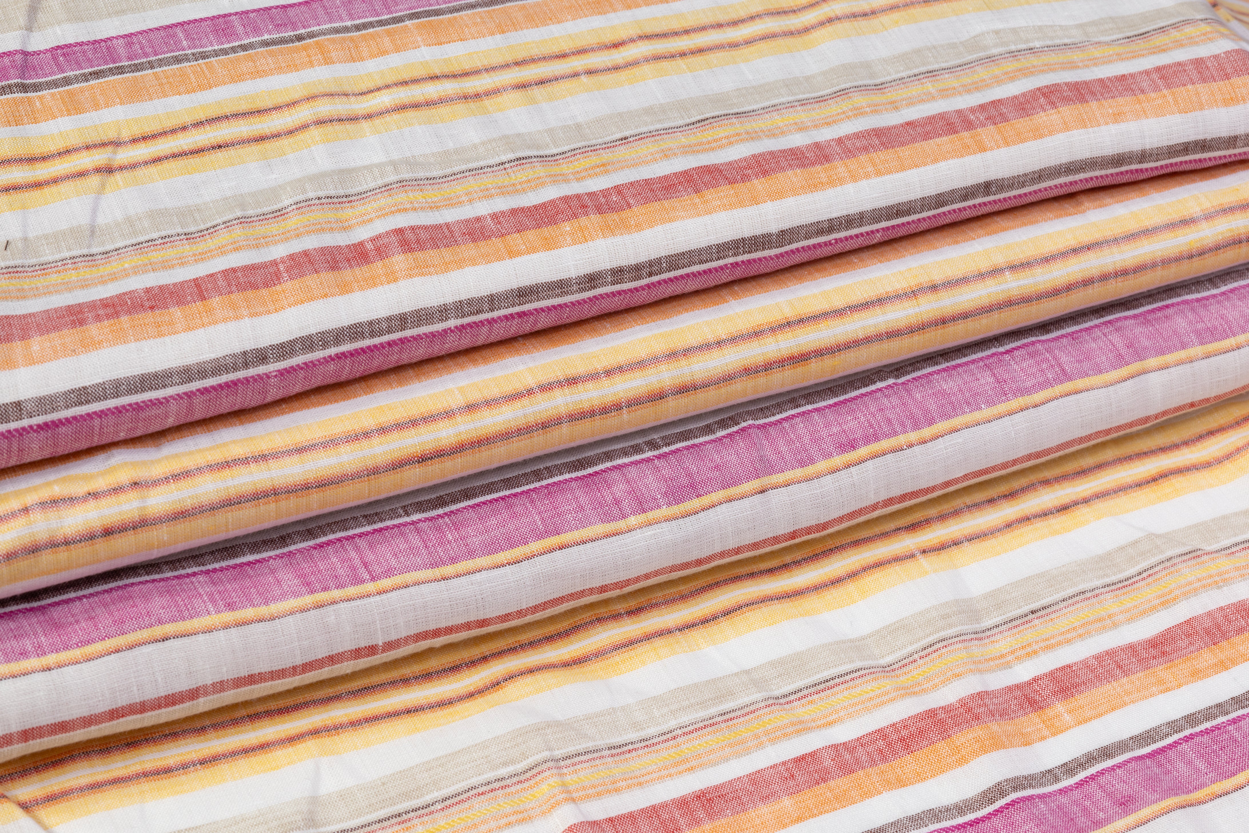 Striped Italian Linen - Multicolor
