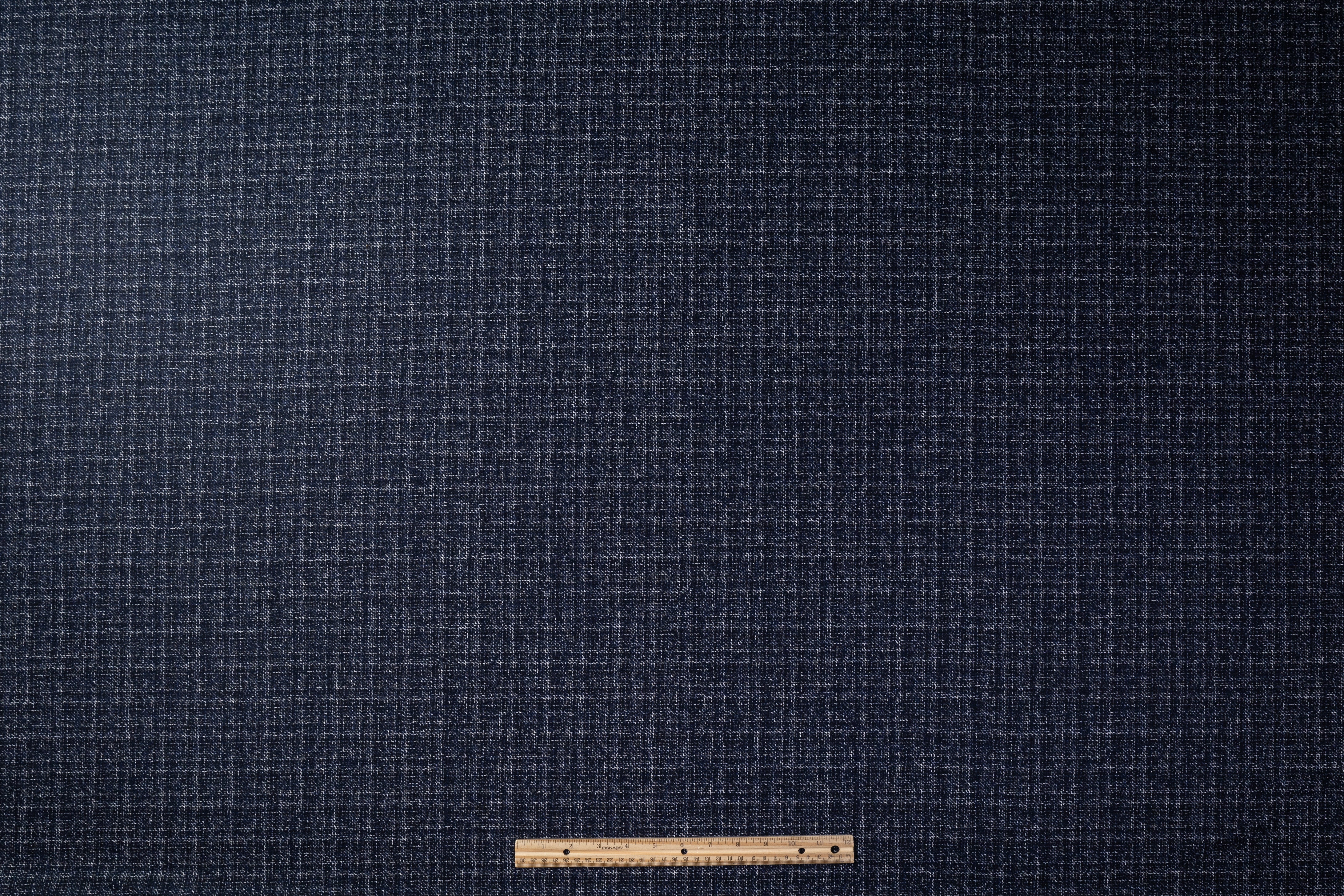 Lanificio TG di Fabio - Italian Wool Blend Tweed Suiting - Blue / White