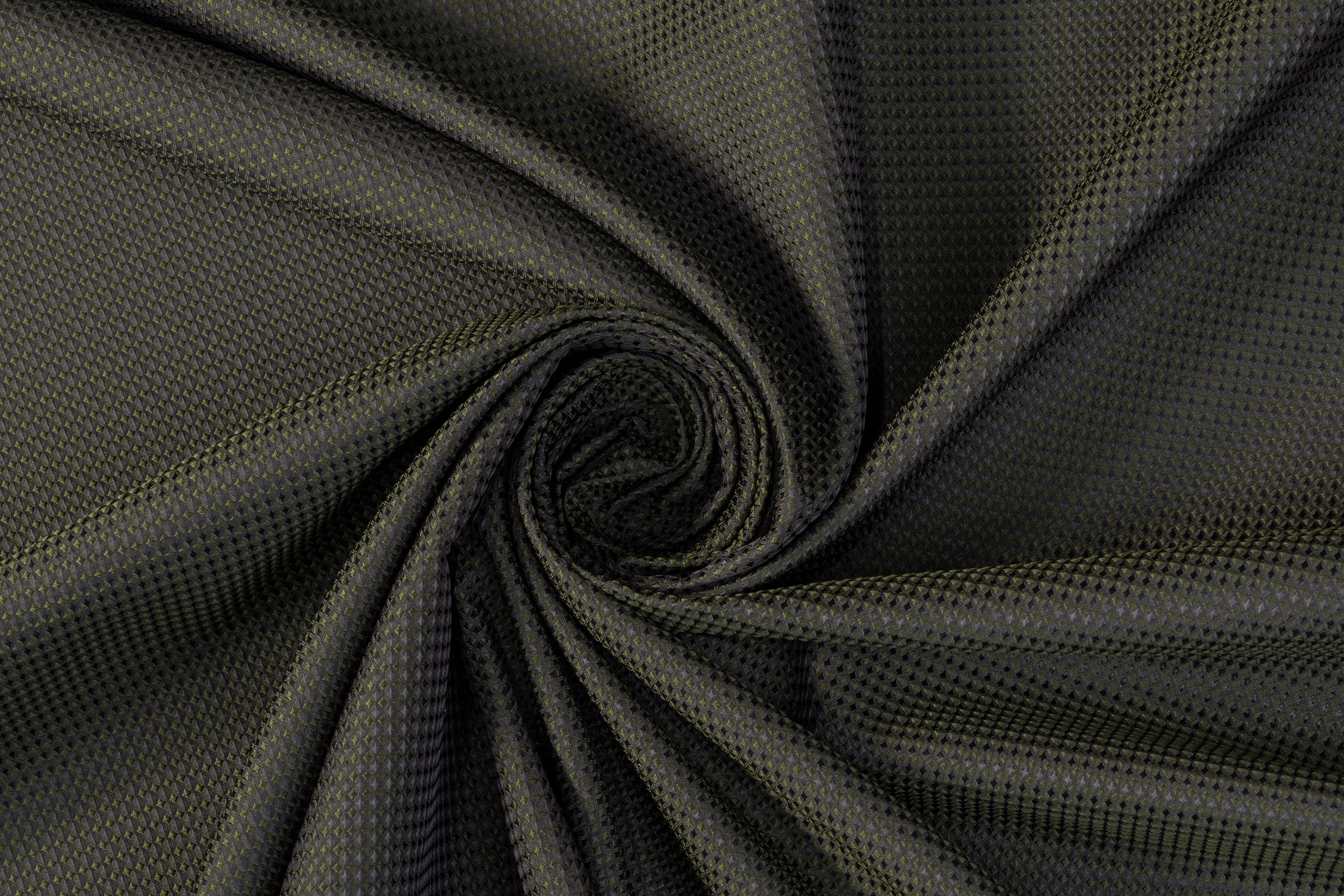 Textured Diamond Brocade - Hunter Green /