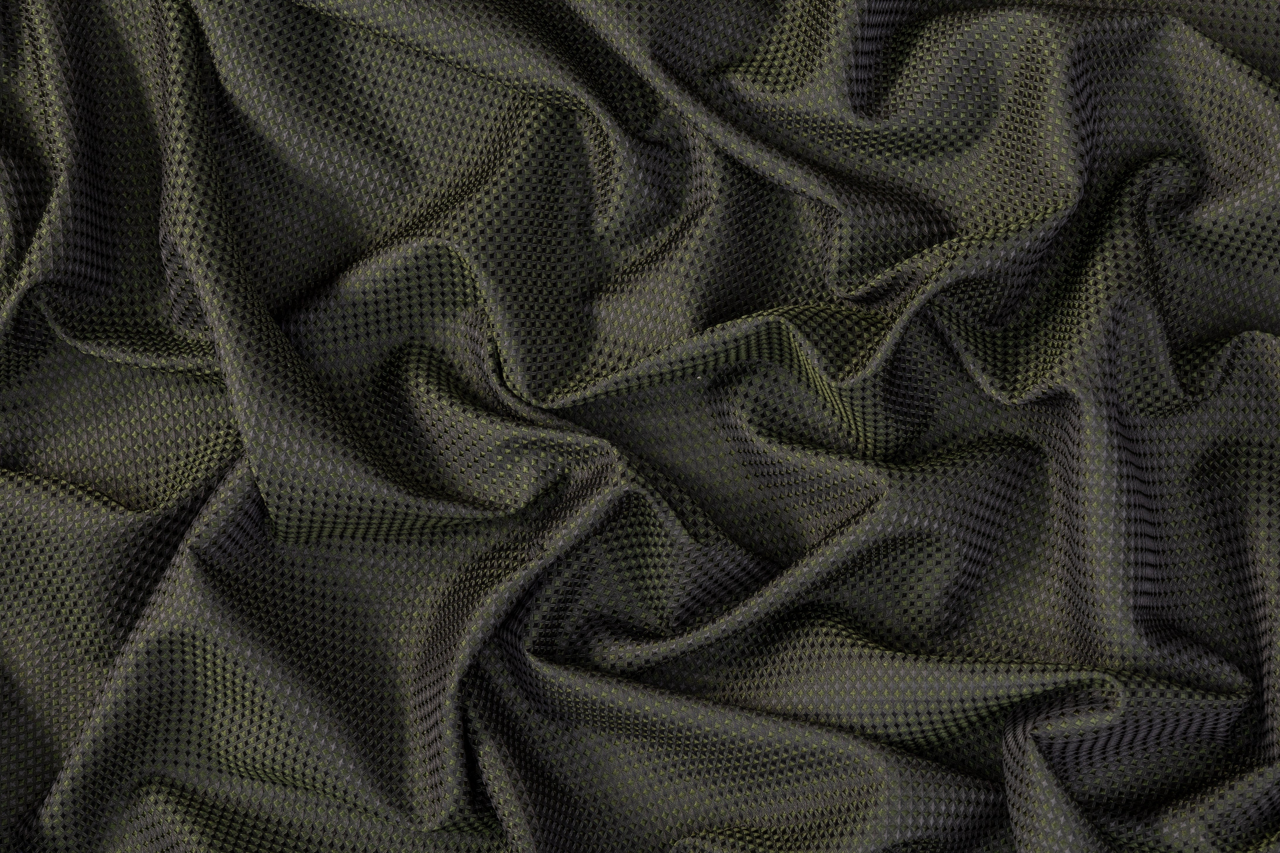 Textured Diamond Brocade - Hunter Green /